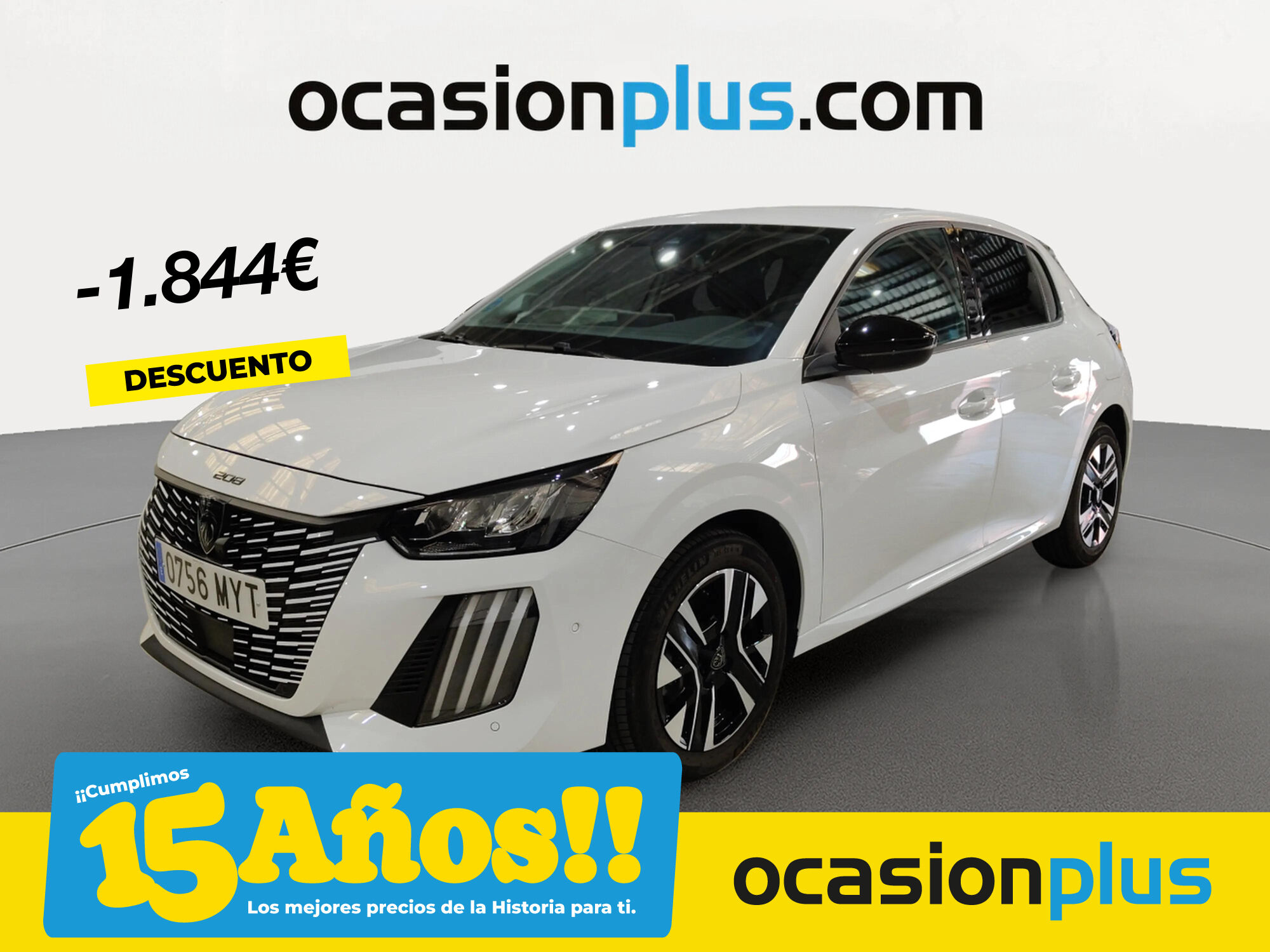 PEUGEOT 208 (Allure Hybrid eDCS6 75 kW (100 CV)) en Madrid