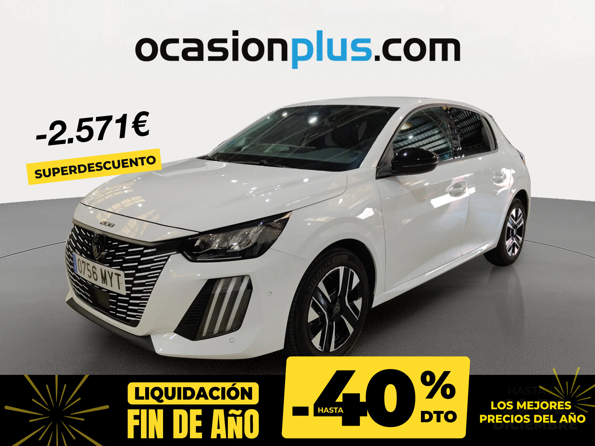 PEUGEOT 208 (Allure Hybrid eDCS6 75 kW (100 CV)) en Madrid