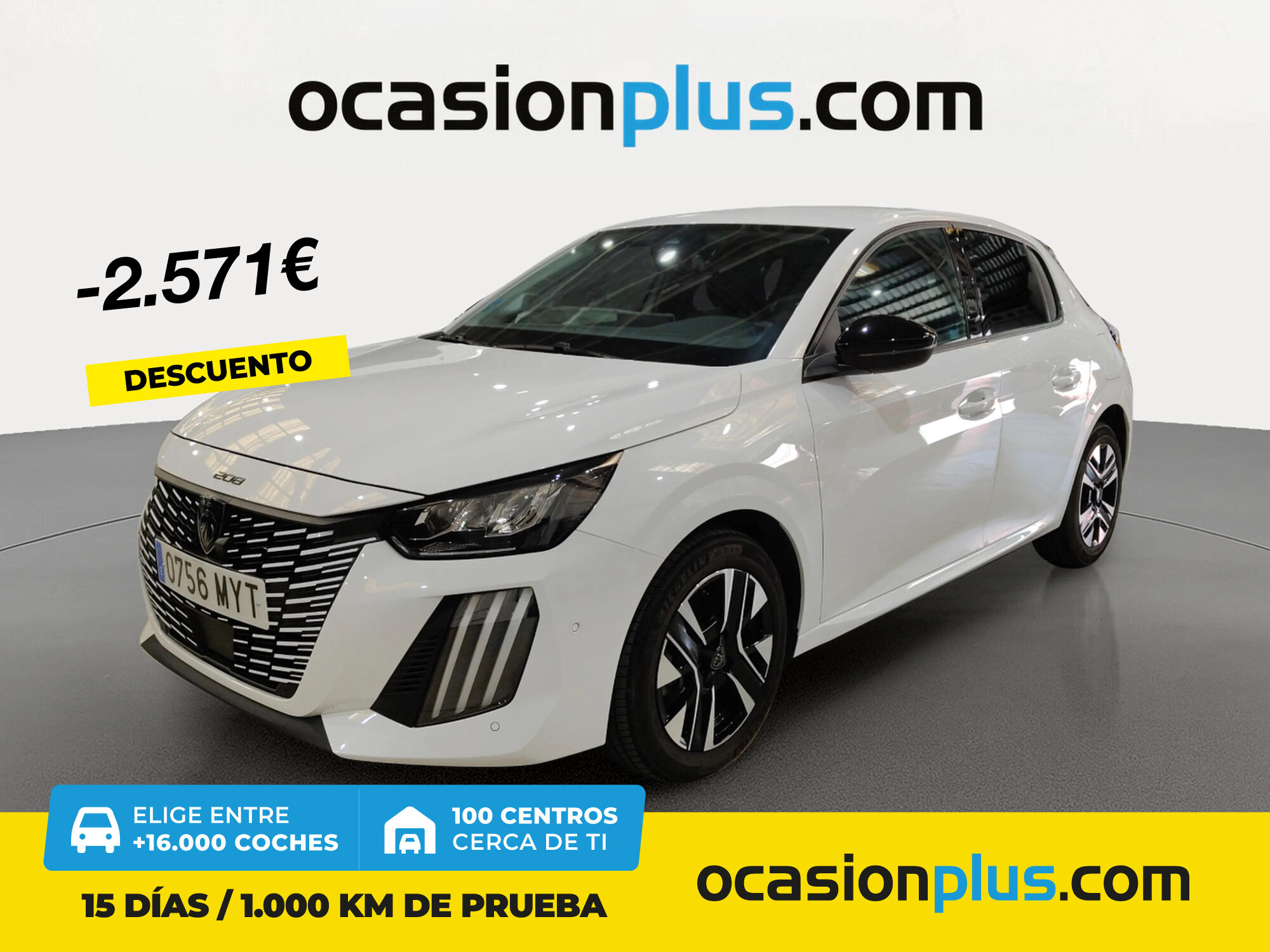 PEUGEOT 208 (Allure Hybrid eDCS6 75 kW (100 CV)) en Madrid
