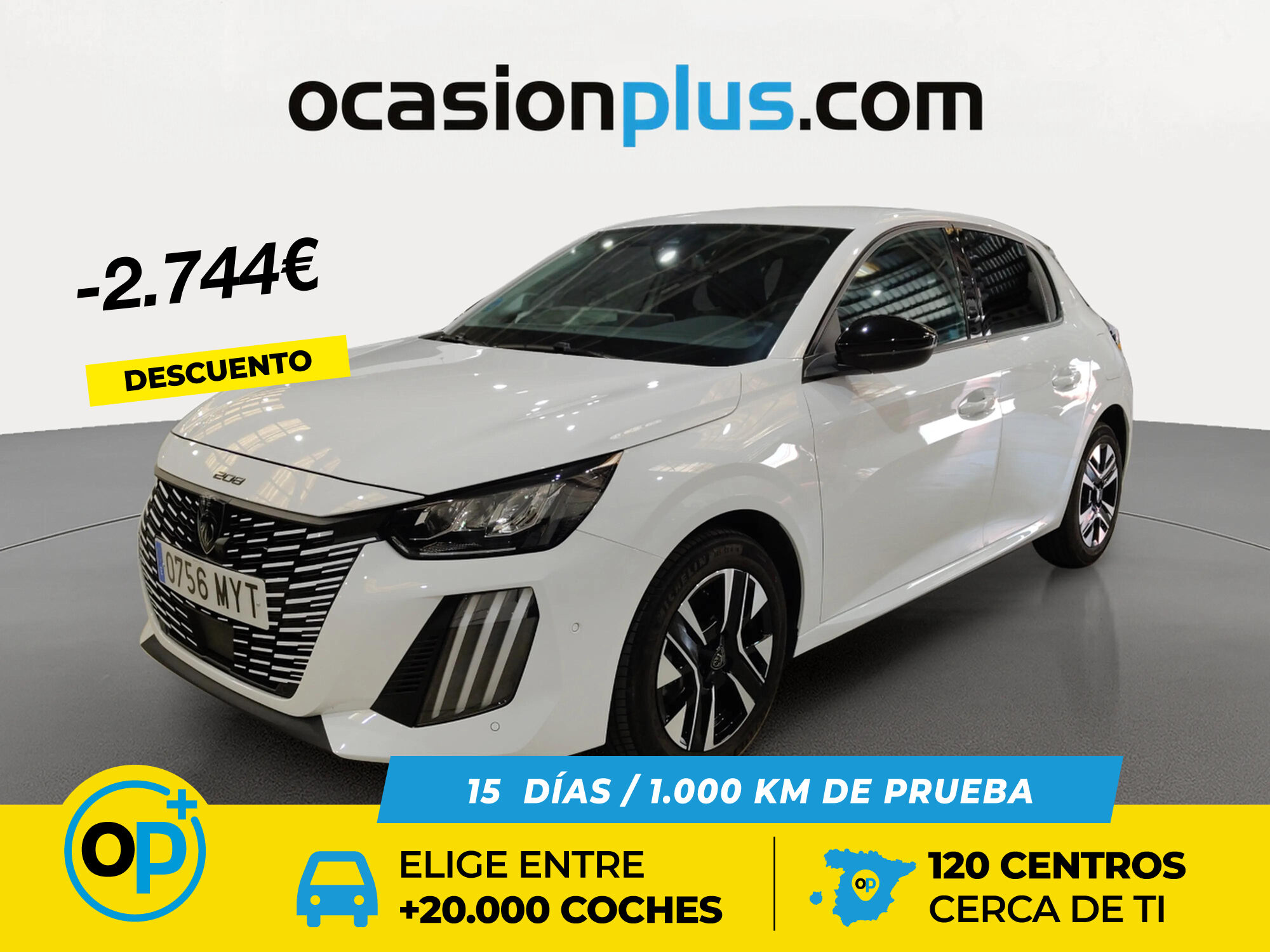 PEUGEOT 208 (Allure Hybrid eDCS6 75 kW (100 CV)) en Madrid
