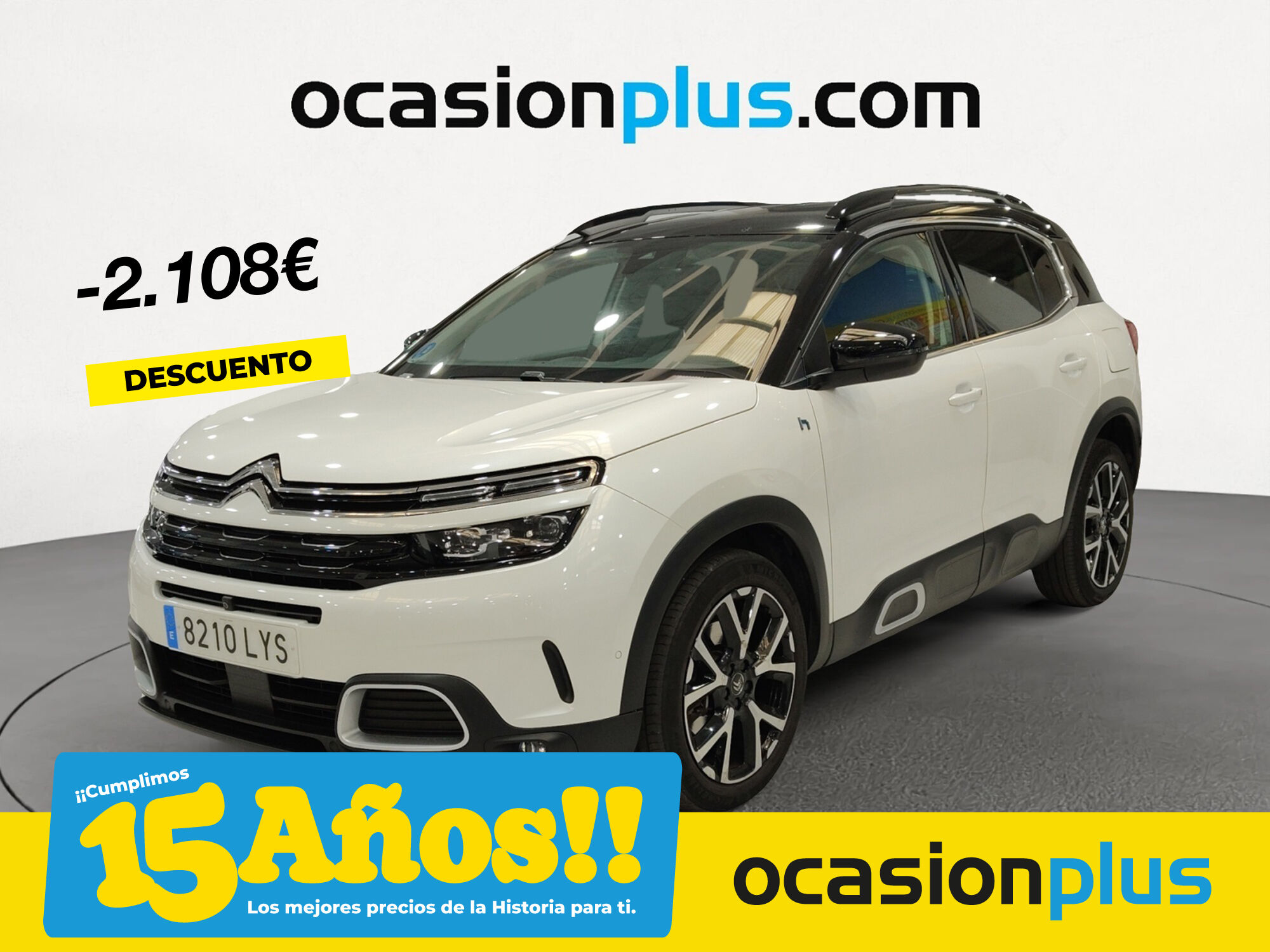 CITROEN C5 Aircross (Hybrid 225 Shine e-EAT8 165 kW (225 CV)) en Madrid
