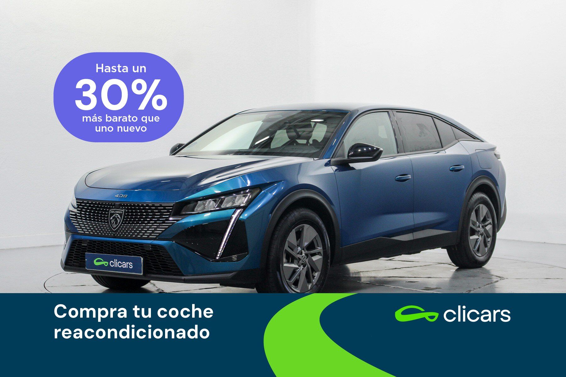 PEUGEOT 408 (408 Hybrid 180 Allure e-EAT8) en Madrid