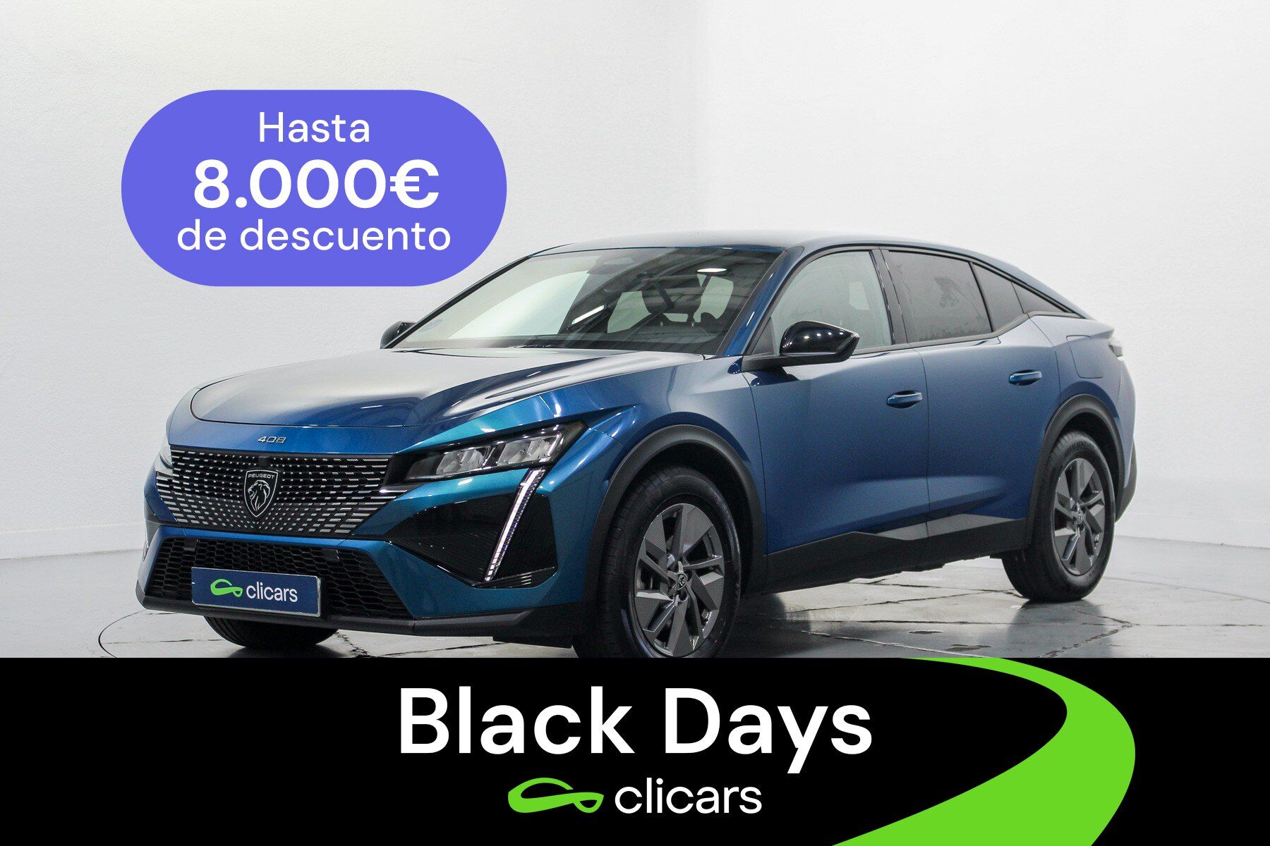 PEUGEOT 408 (408 Hybrid 180 Allure e-EAT8) en Madrid