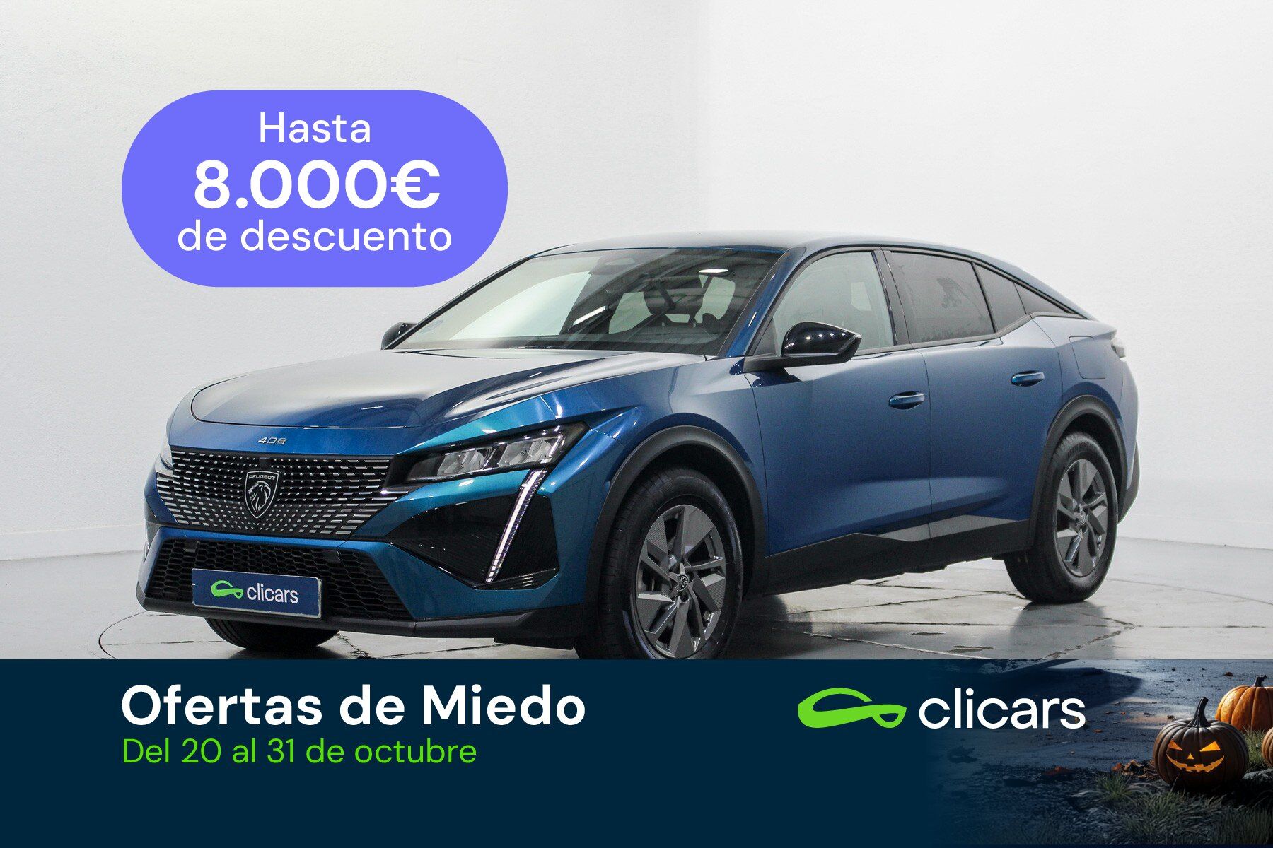 PEUGEOT 408 (408 Hybrid 180 Allure e-EAT8) en Madrid