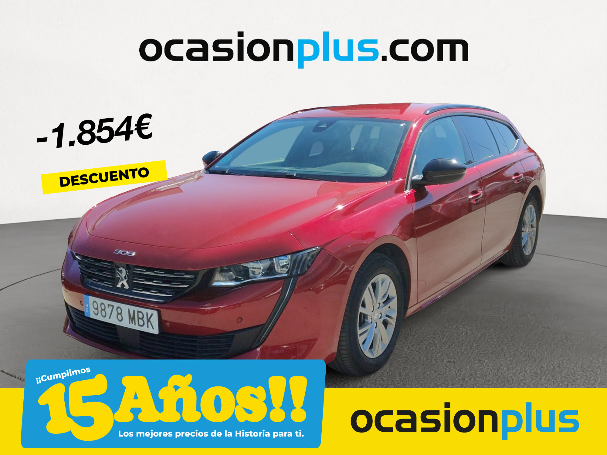 PEUGEOT 508 (BlueHDi 130 S&S Active Pack EAT8 96 kW (130 CV)) en Madrid
