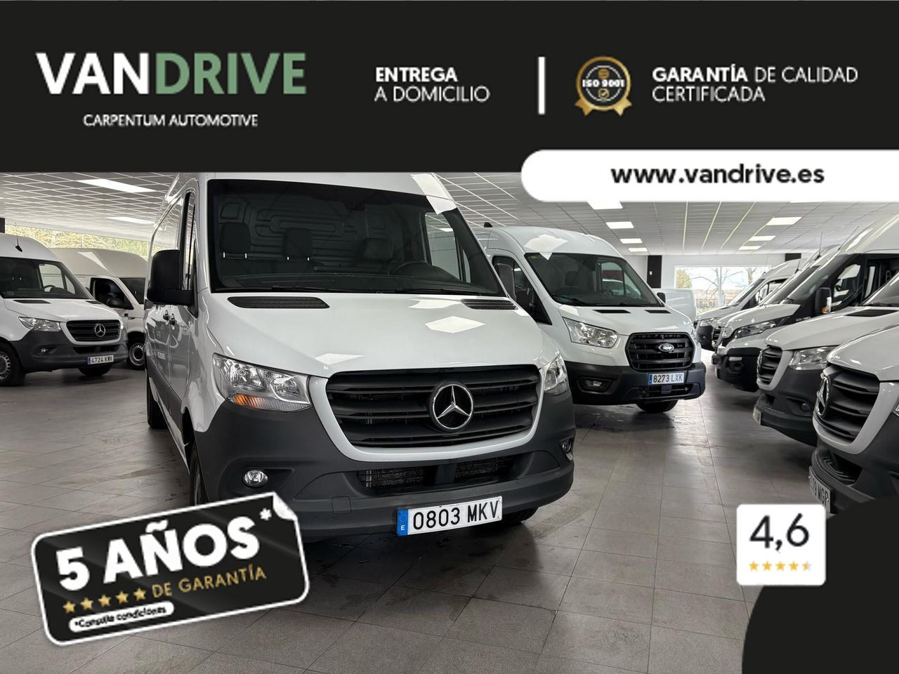 Foto del MERCEDES Sprinter Furgón 215CDI Medio T.E. tD