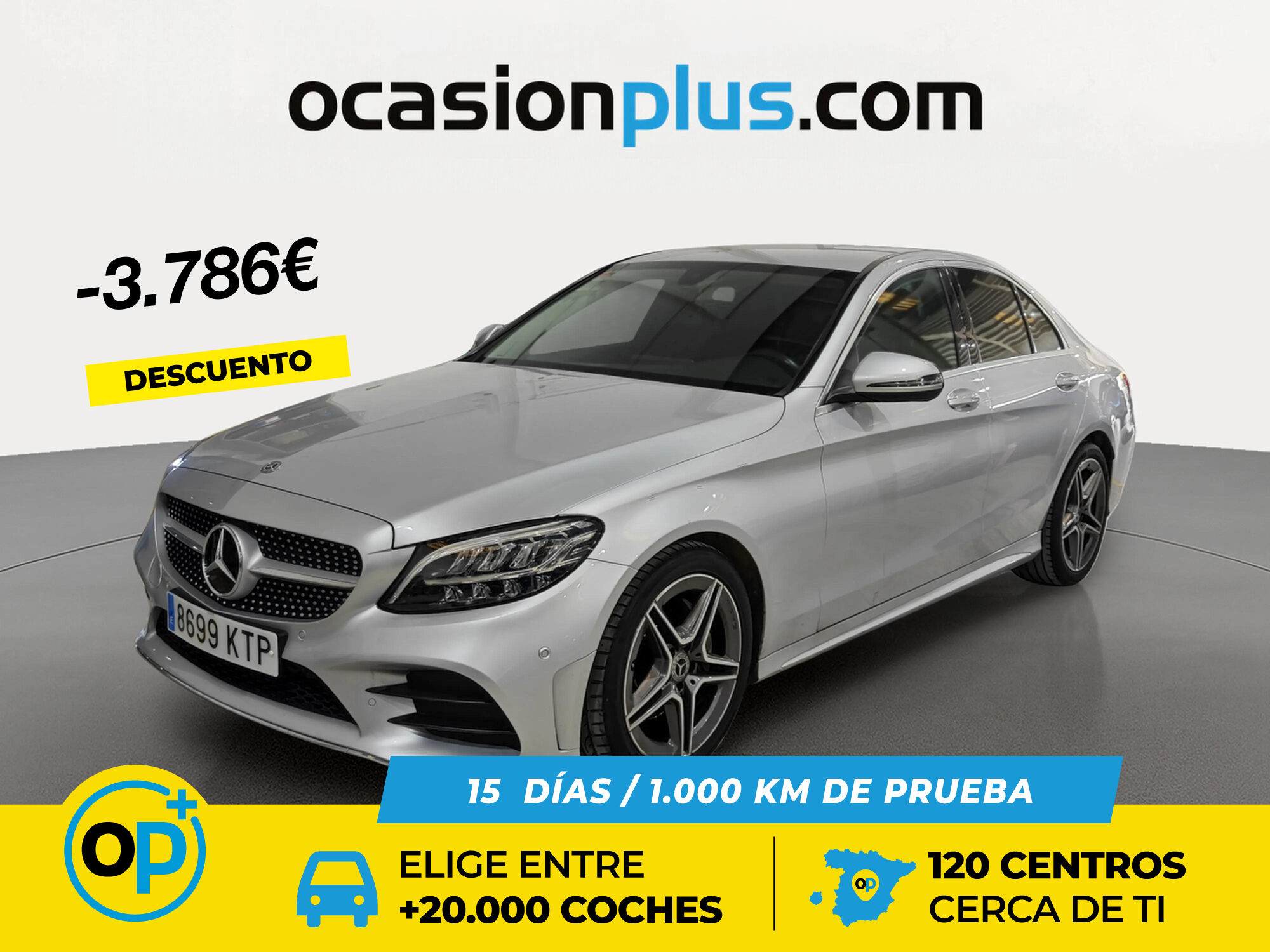 MERCEDES Clase C (220 d 143 kW (194 CV)) en Madrid