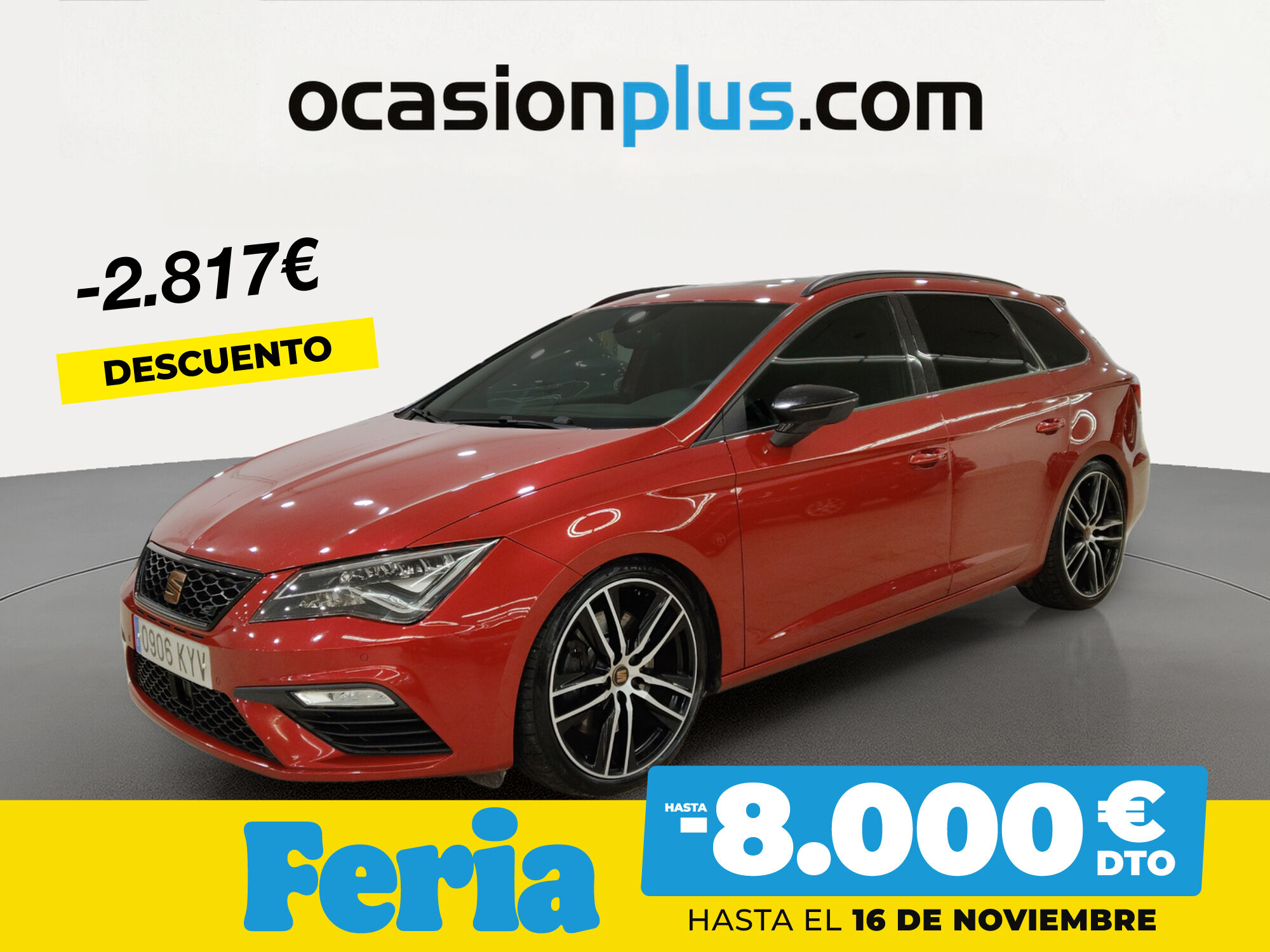 SEAT León (2.0 TSI S&S Cupra 4Drive DSG 221 kW (300 CV)) en Madrid