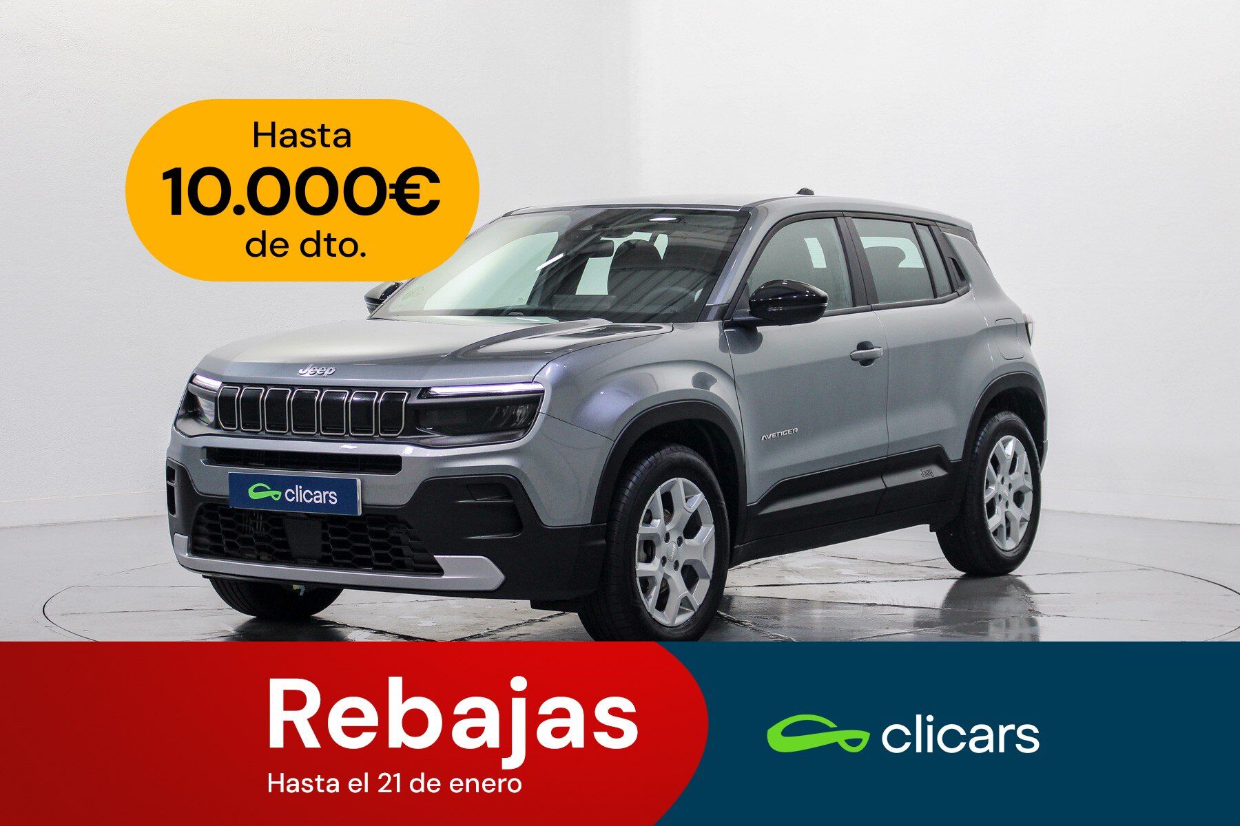 JEEP Avenger (Avenger 1.2 Altitude 74KW) en Madrid