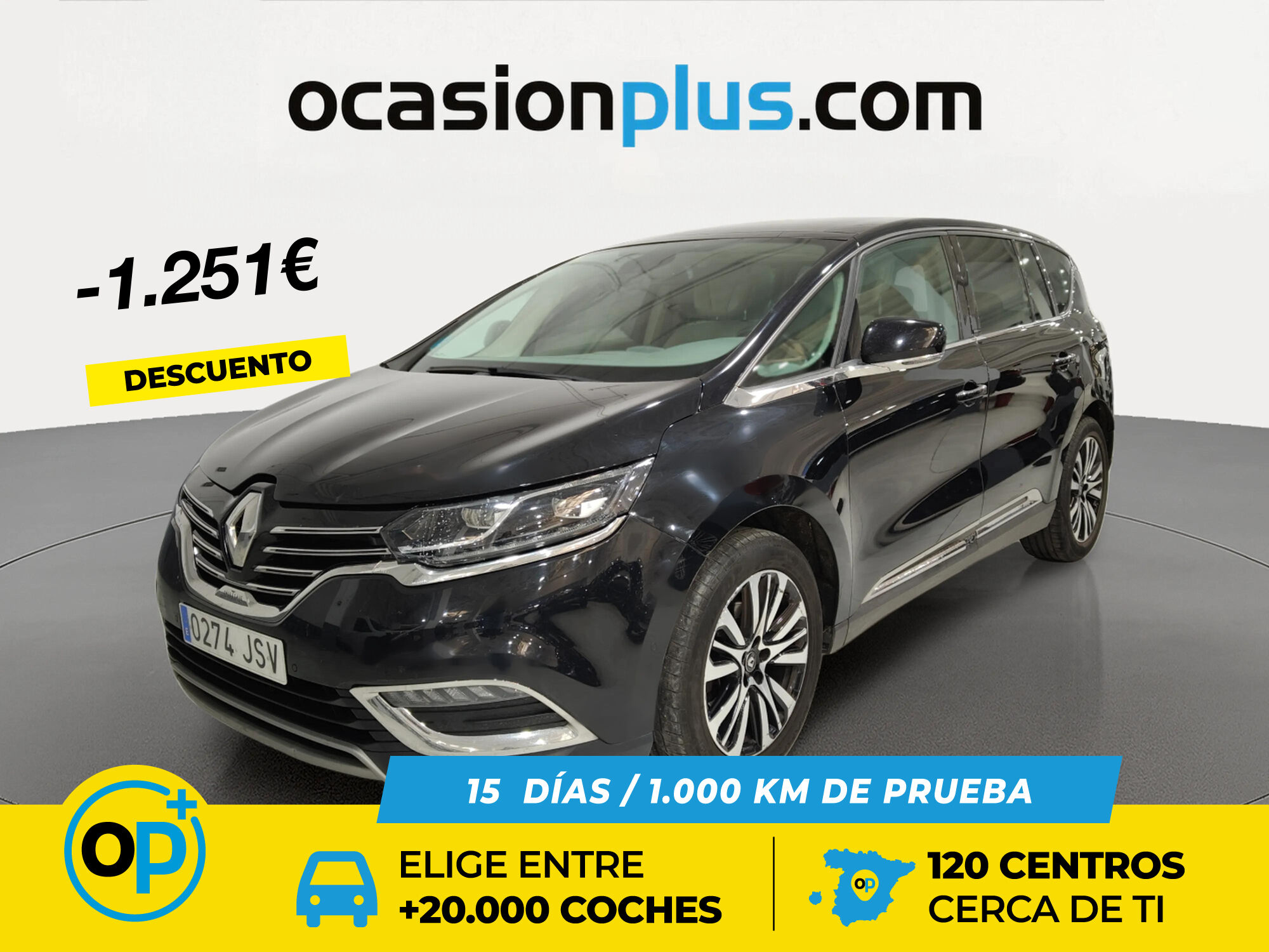 Foto del RENAULT Espace 1.6 TCe Initiale Paris EDC