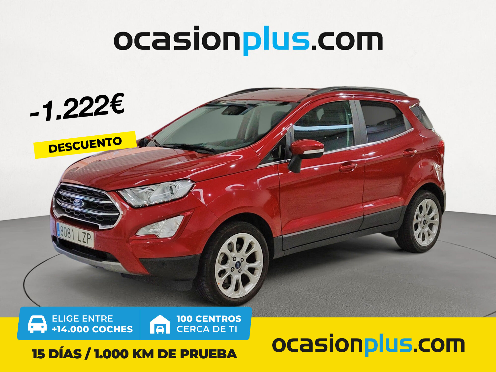 FORD EcoSport (1.0T EcoBoost S&S Titanium 92 kW (125 CV)) en Madrid