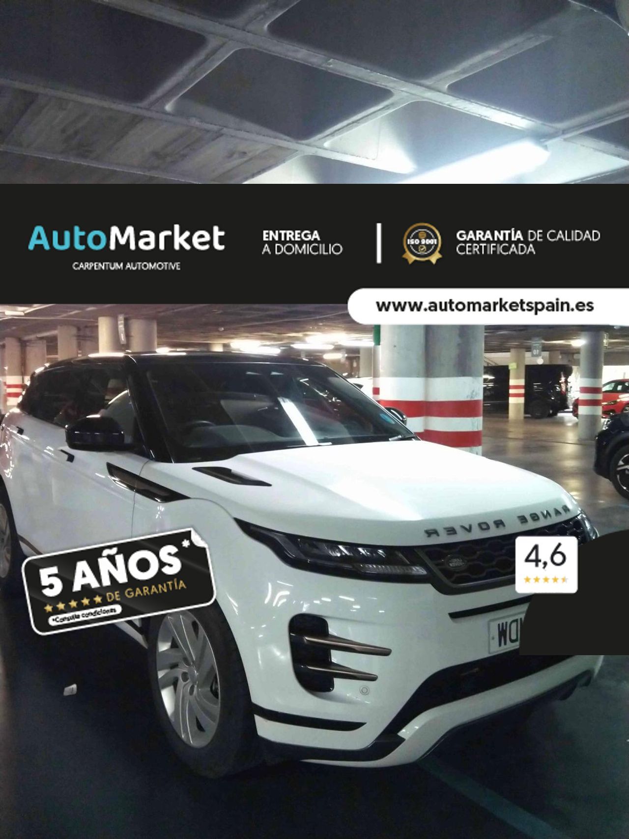 LAND ROVER Range Rover Evoque (2.0 D163 R-DYNAMIC S AUTO 4WD MHEV) en Lugo
