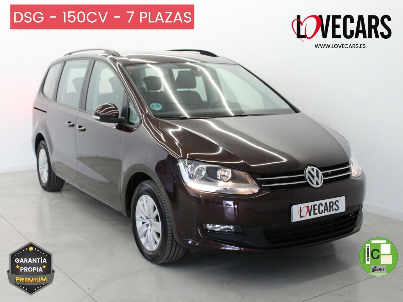VOLKSWAGEN Sharan (Edition 2.0 TDI 110kW (150CV) DSG) en Pontevedra