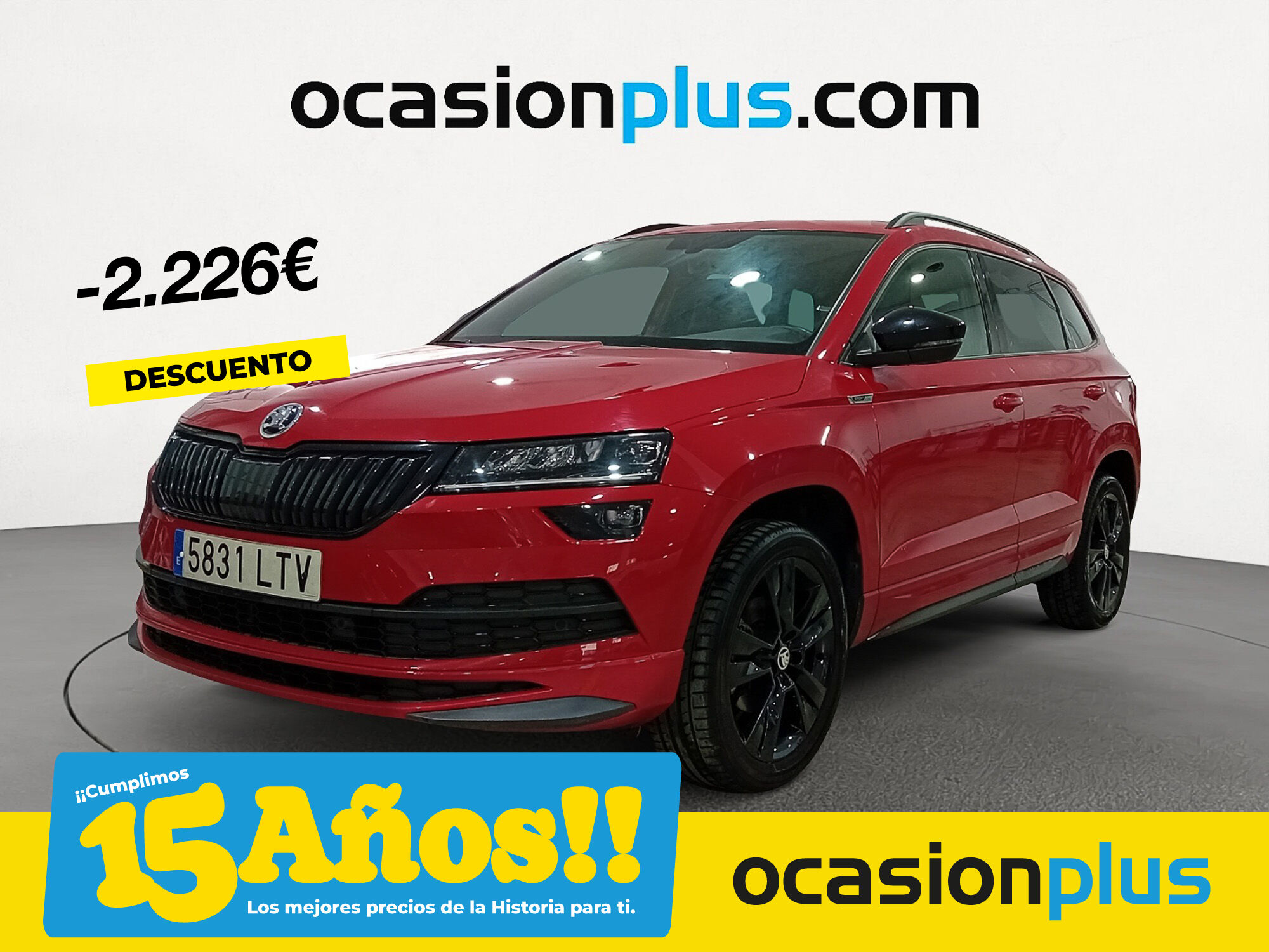 SKODA Karoq (1.5 TSI ACT Sportline 110 kW (150 CV)) en Madrid