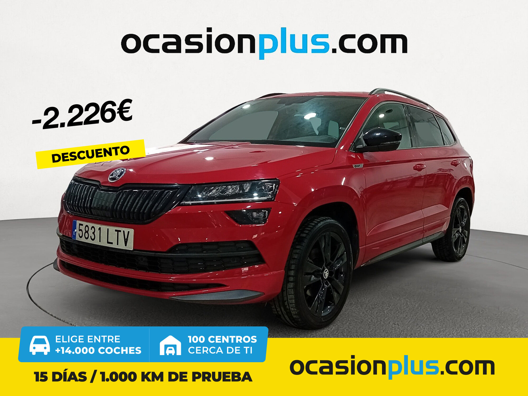 SKODA Karoq (1.5 TSI ACT Sportline 110 kW (150 CV)) en Madrid