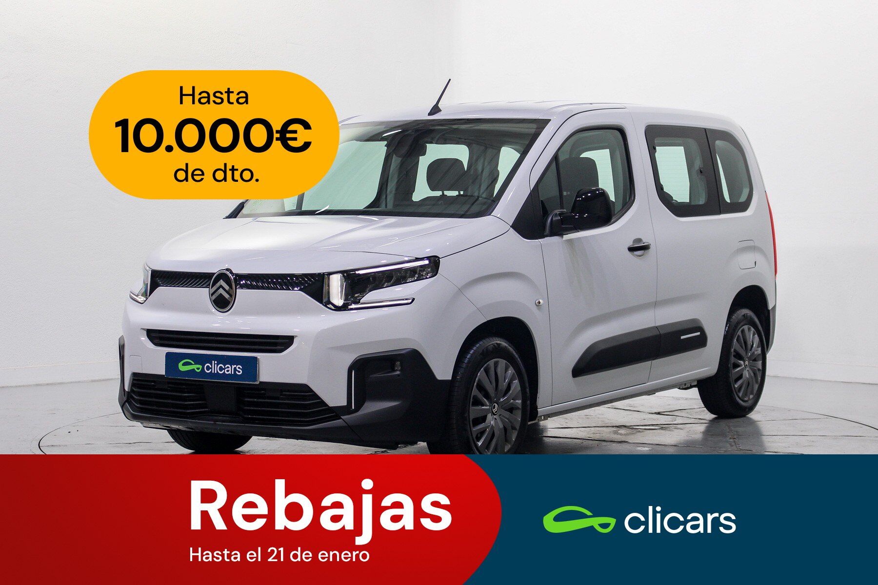 CITROEN Berlingo (Berlingo BlueHDi S&S Talla M Plus 100) en Madrid