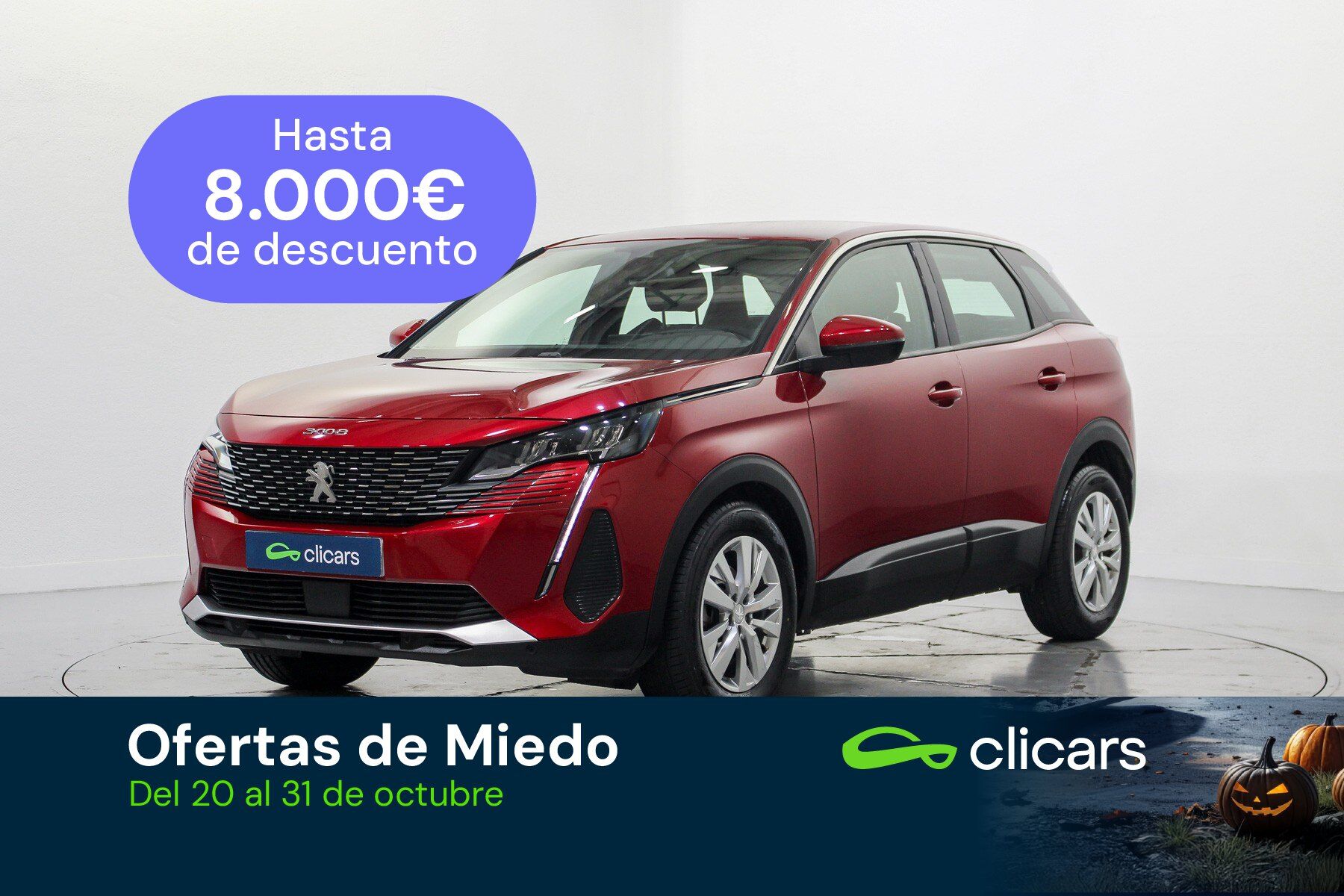 PEUGEOT 3008 (3008 1.2 S&S PureTech Active Pack 130) en Madrid