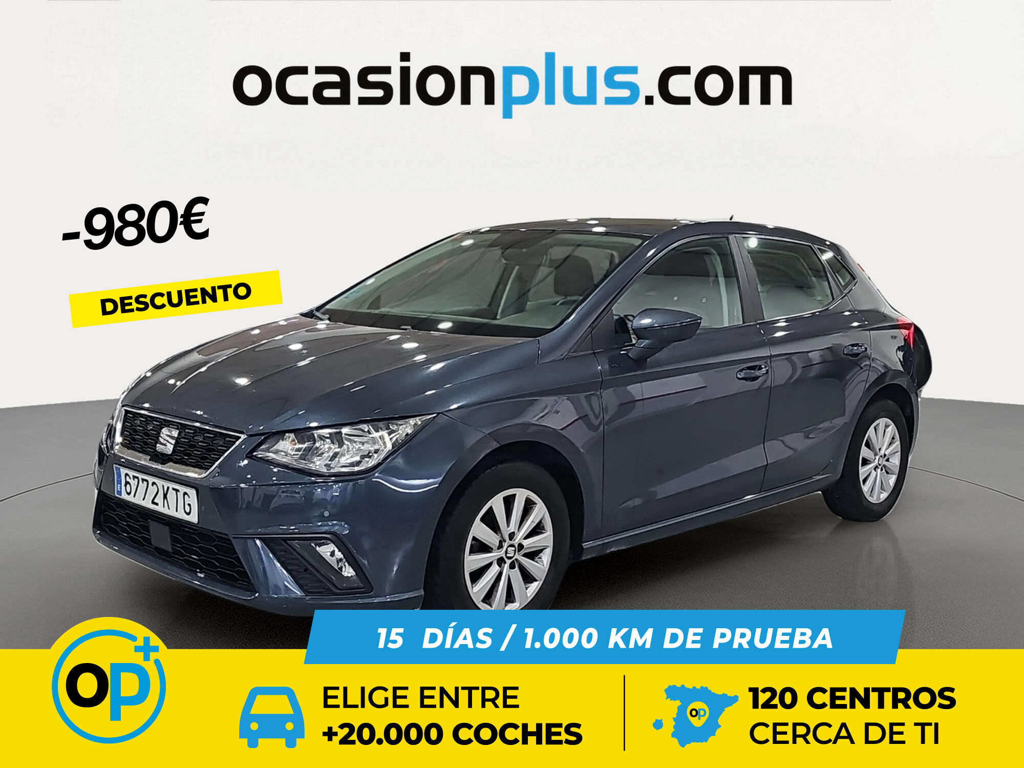 SEAT Ibiza (1.0 MPI Style Plus 59 kW (80 CV)) en Madrid