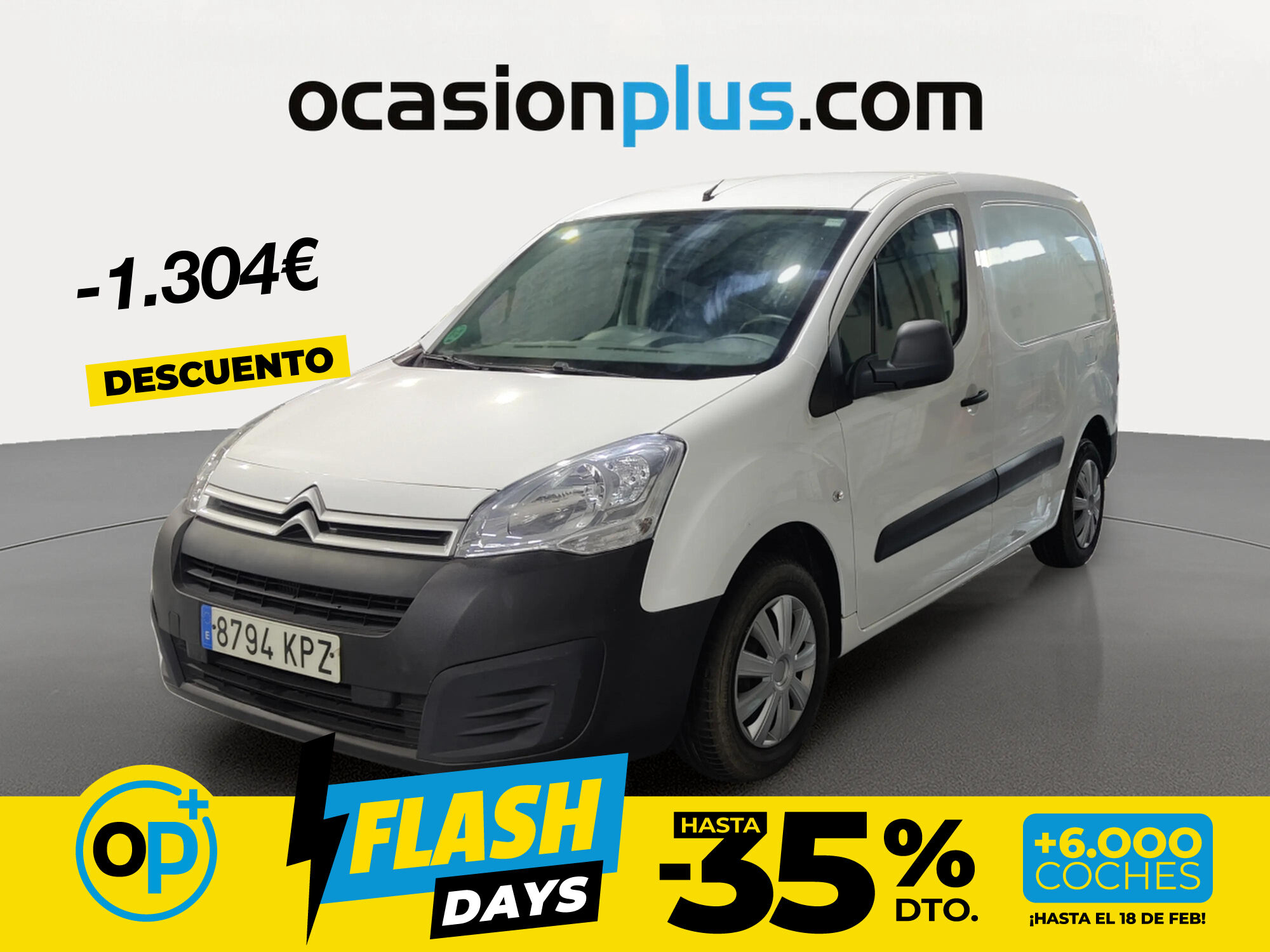 Foto del CITROEN Berlingo Furgón Club 1.6BlueHDi 100