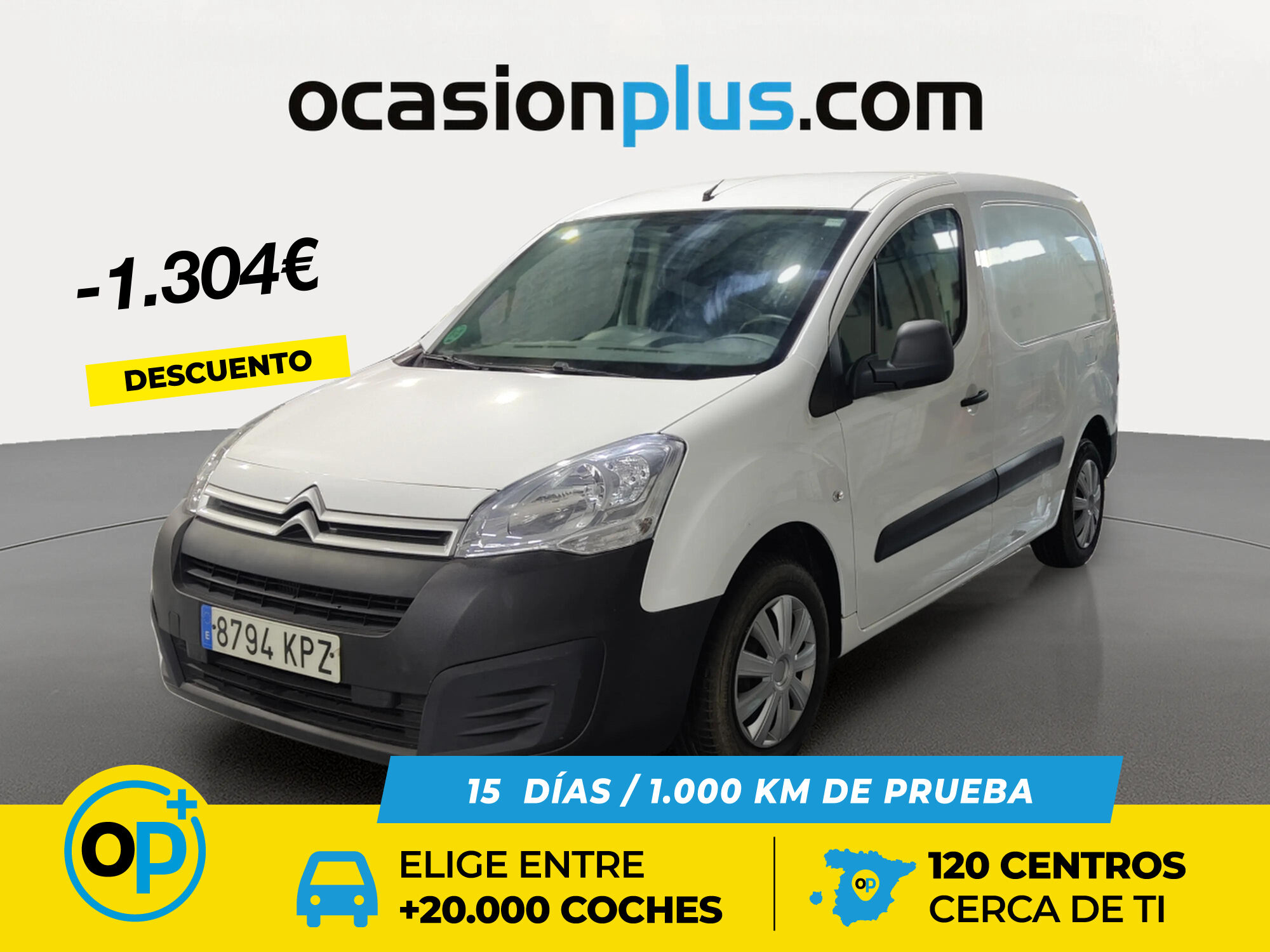 CITROEN Berlingo (Furgon BlueHDi 100 Club 74 kW (100 CV)) en Madrid