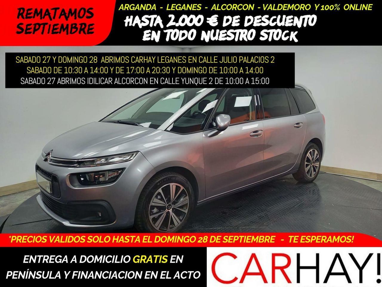 CITROEN C4 (SPACETOURER BUSINESS 1.5BLUE HDI 7PLAZA) en Madrid