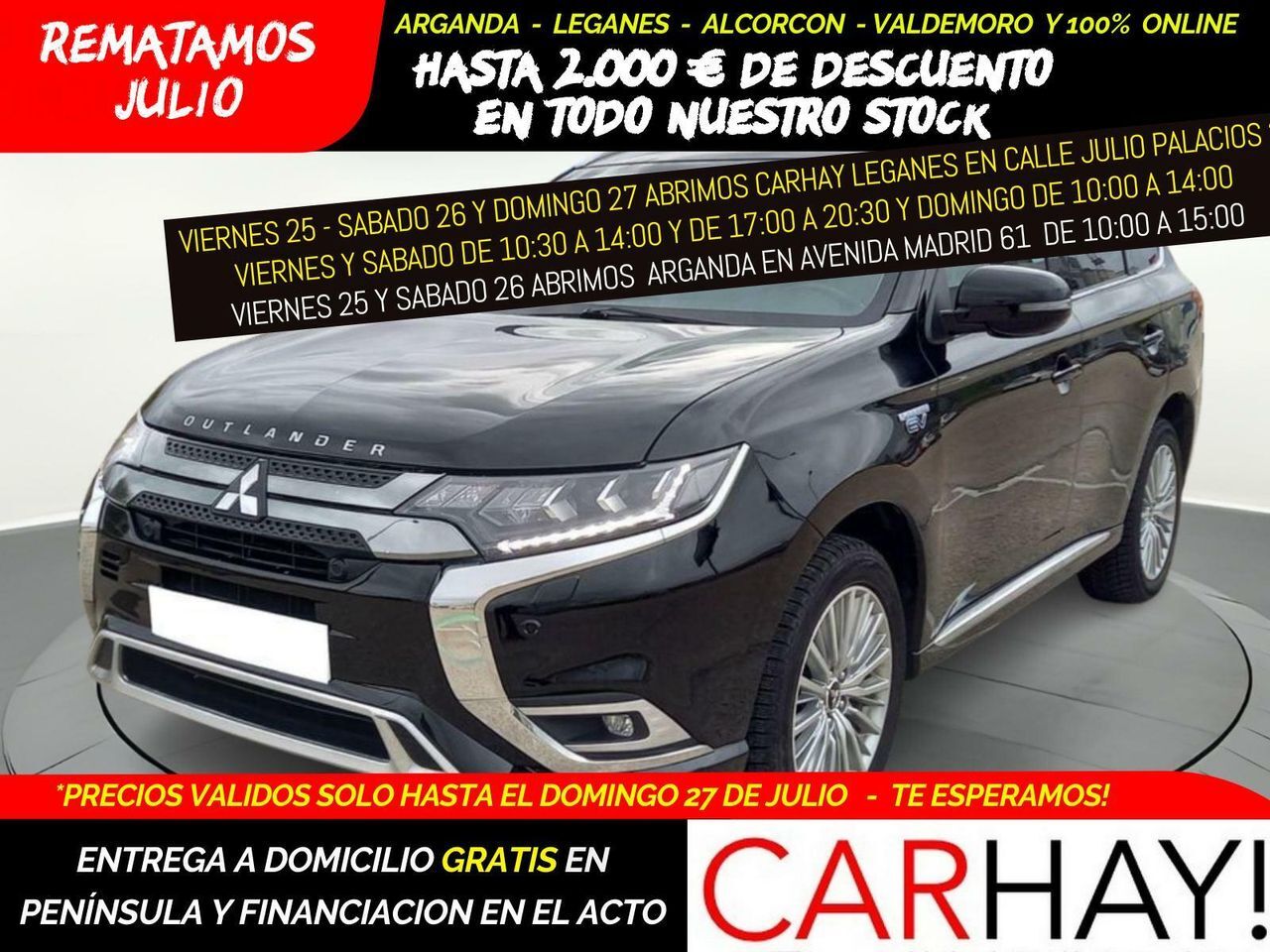 MITSUBISHI Outlander (2.4I 4WD PHEV BUSINESS EDITION) en Madrid