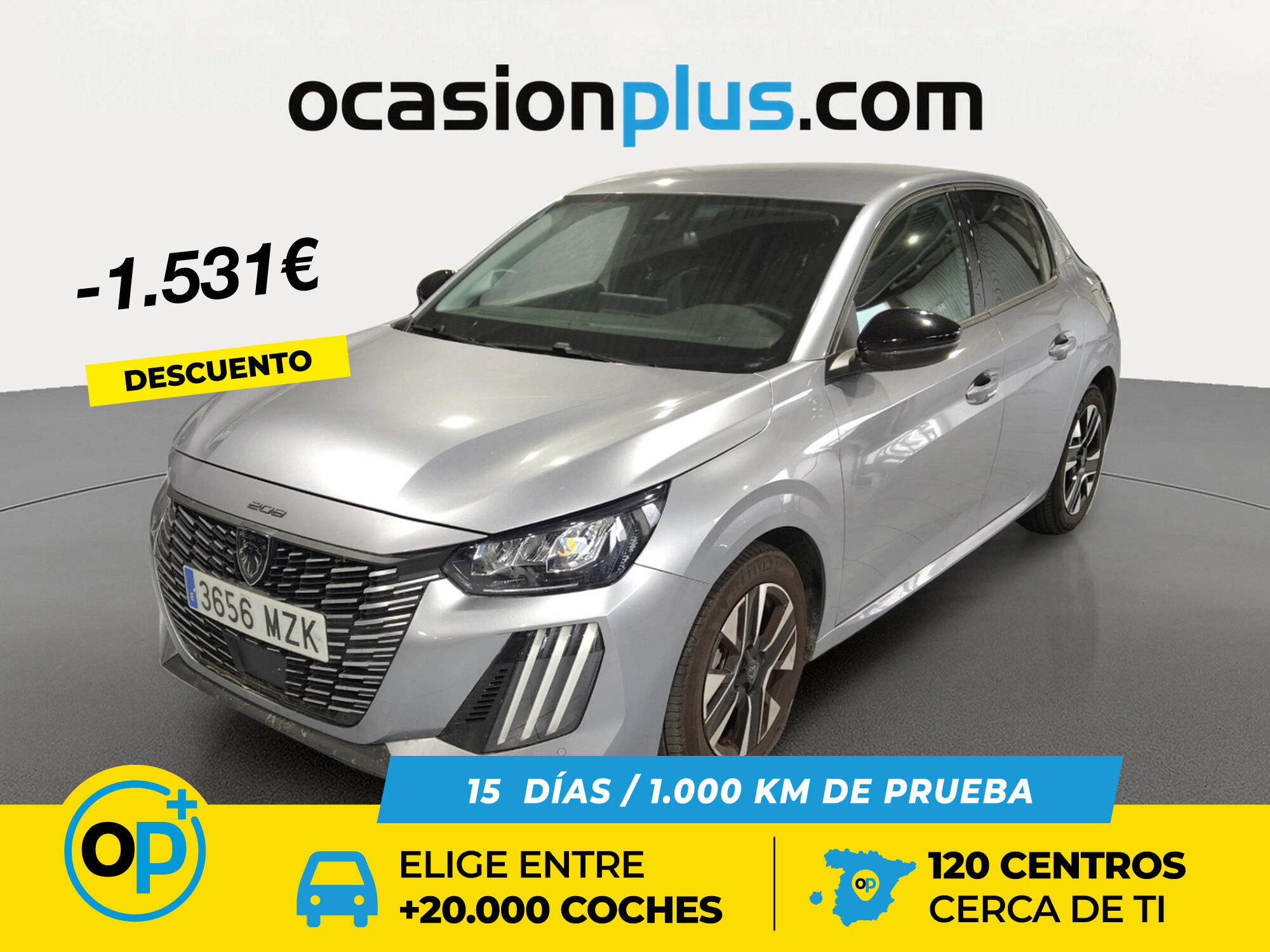 PEUGEOT 208 (PureTech 100 Allure 75 kW (100 CV)) en Madrid
