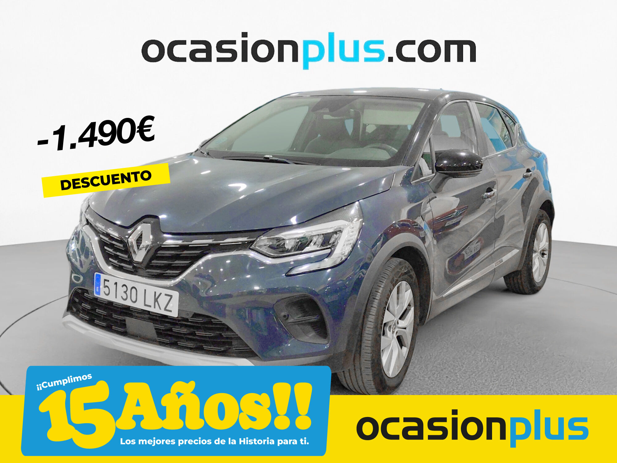 RENAULT Captur (Intens TCe 74 kW (100 CV)) en Madrid