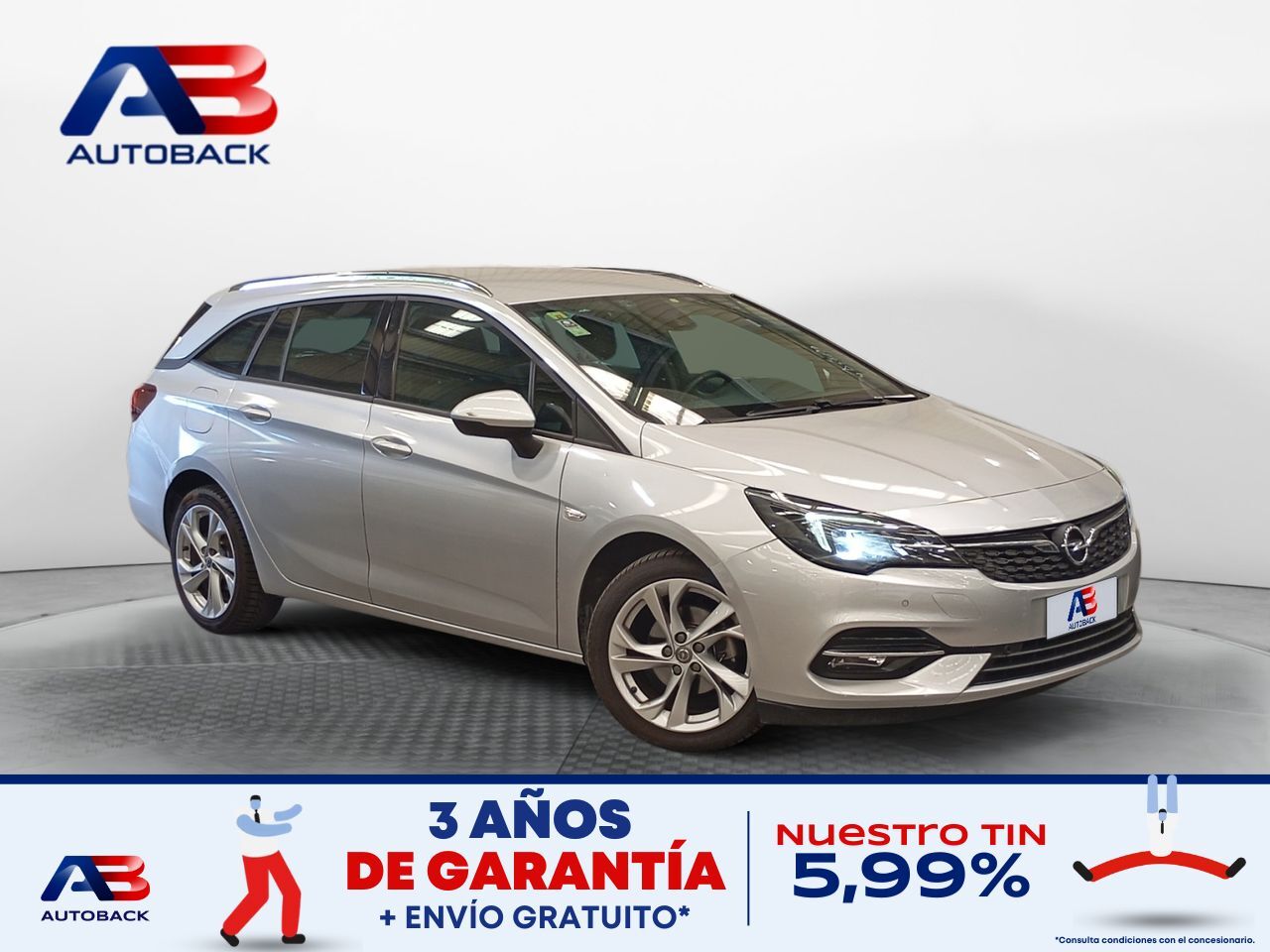 OPEL Astra (1.5D DVH 90kW Business Elegance Auto ST) en Madrid