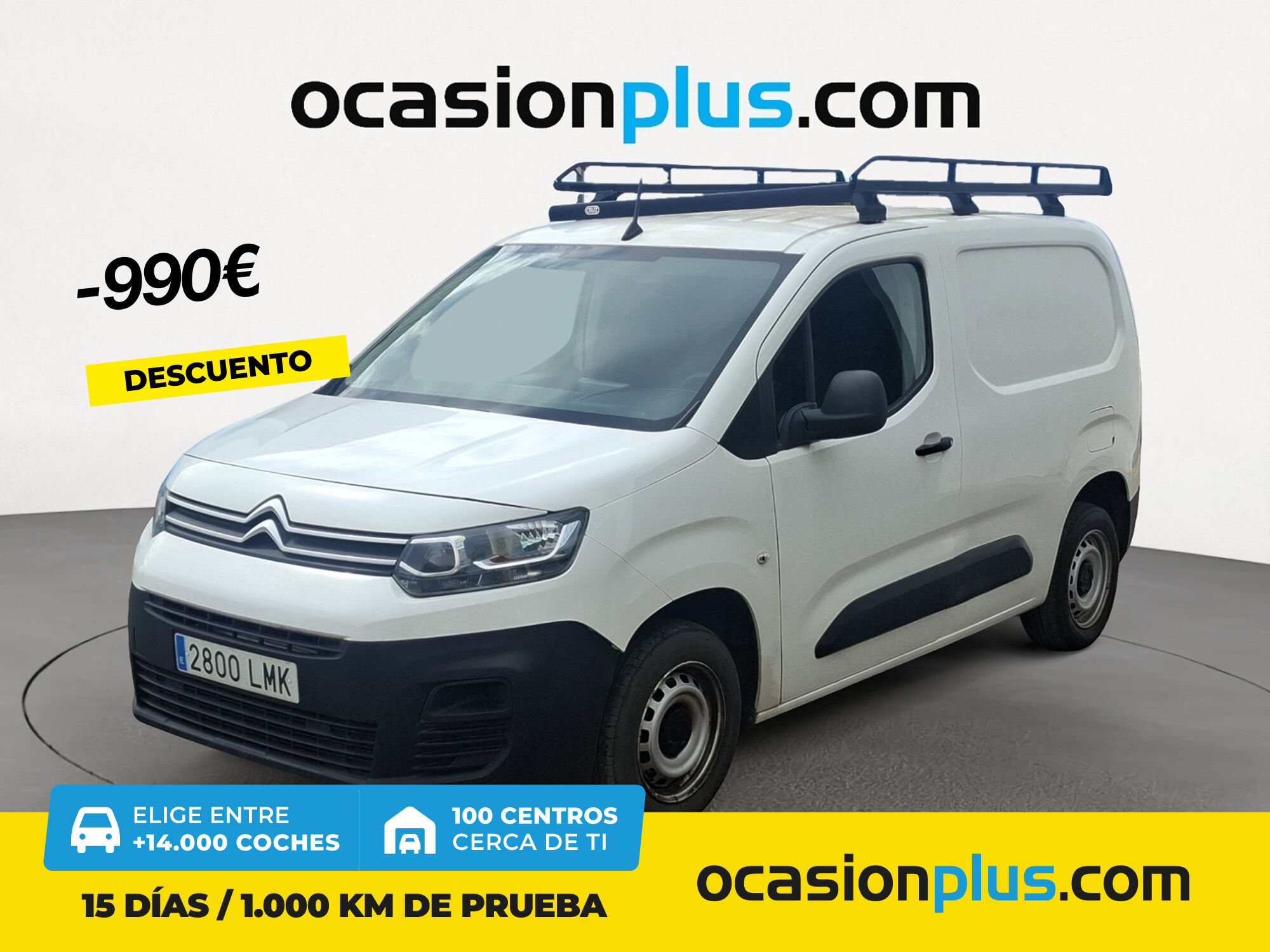 CITROEN Berlingo (Furgon BlueHDi 100 Talla M Control 75 kW (102 CV)) en Mad