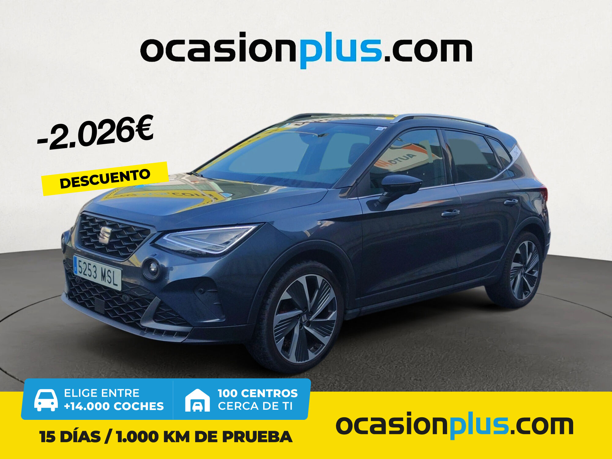 SEAT Arona (1.5 TSI FR XL DSG 110 kW (150 CV)) en Madrid