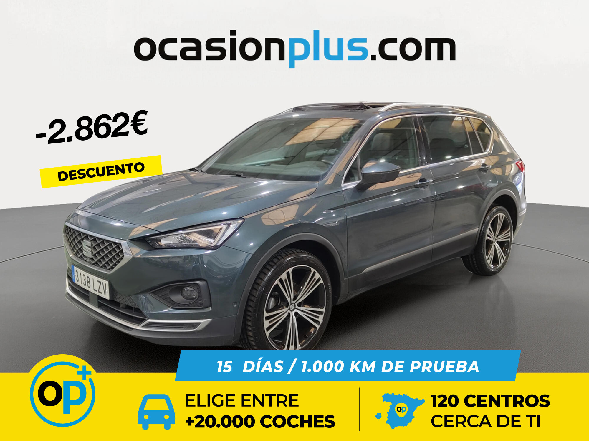 SEAT Tarraco (2.0 TDI S&S Xcellence GO L DSG 110 kW (150 CV)) en Madrid