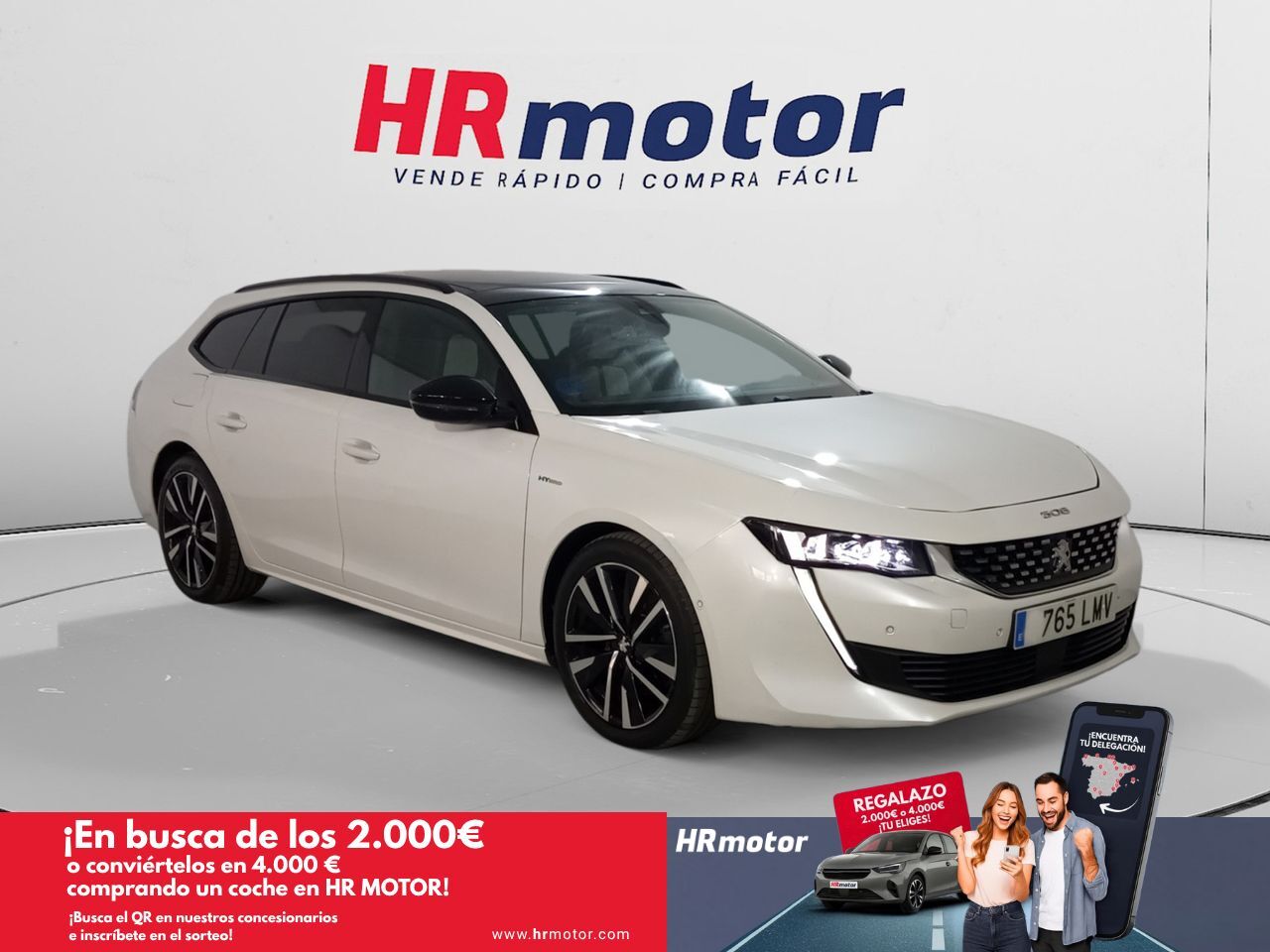PEUGEOT 508 (SW Hybrid 225 GT Pack) en Madrid