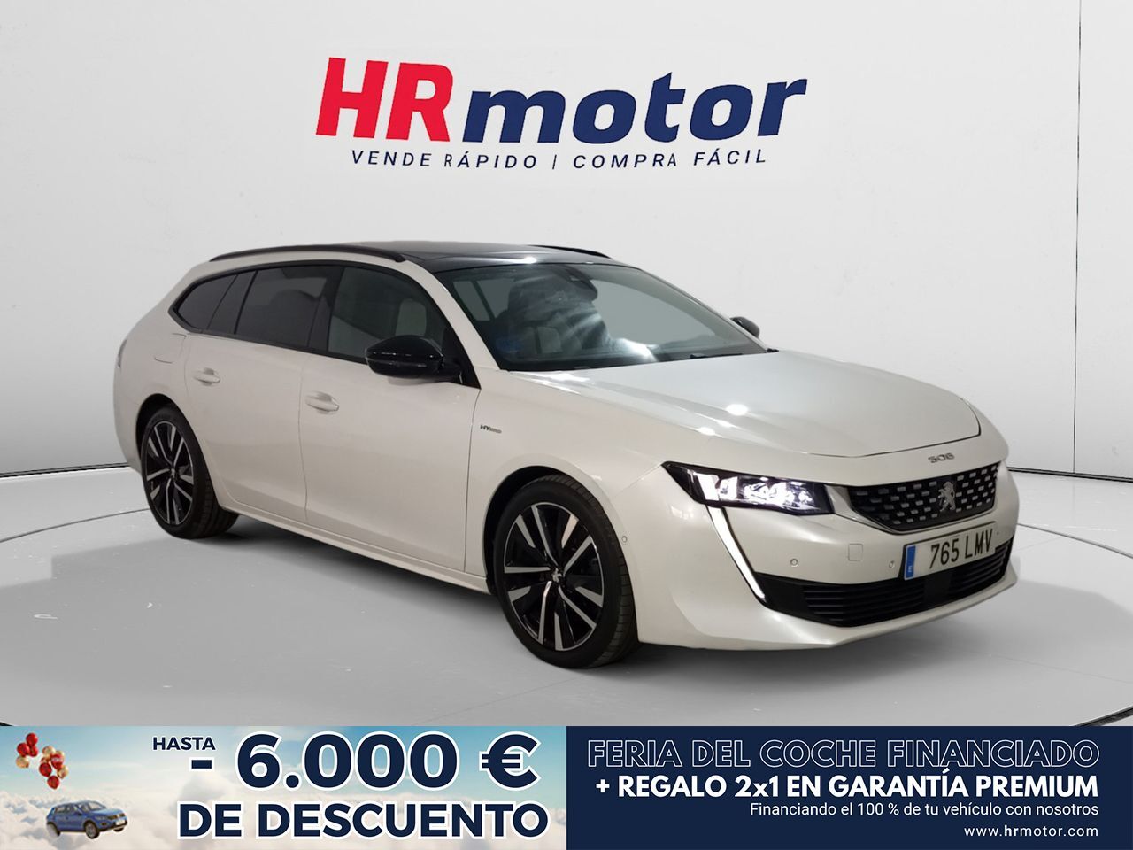 PEUGEOT 508 (SW Hybrid 225 GT Pack) en Madrid