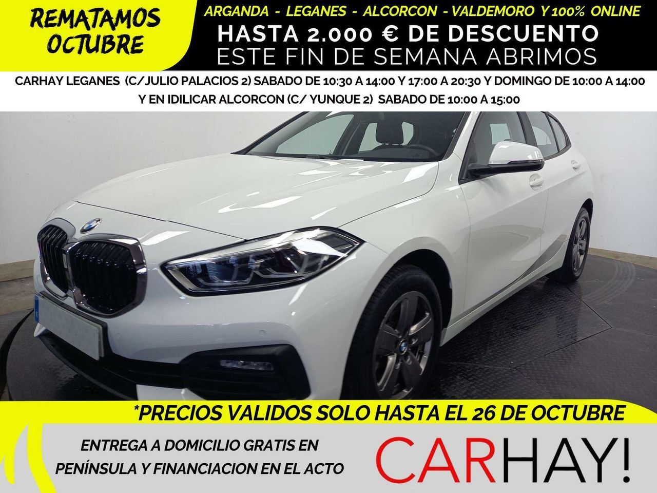 BMW Serie 1 (BERLINA 116D 1.5 115CV MT6 E6D) en Madrid