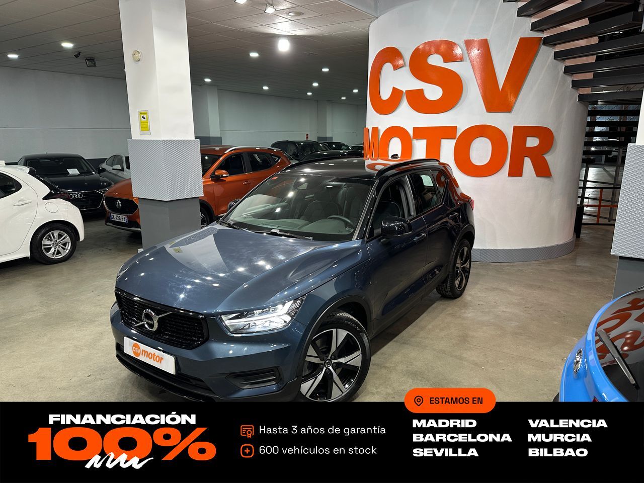 VOLVO XC40 (1.5 T4 Twin Recharge R-Design Auto) en Madrid