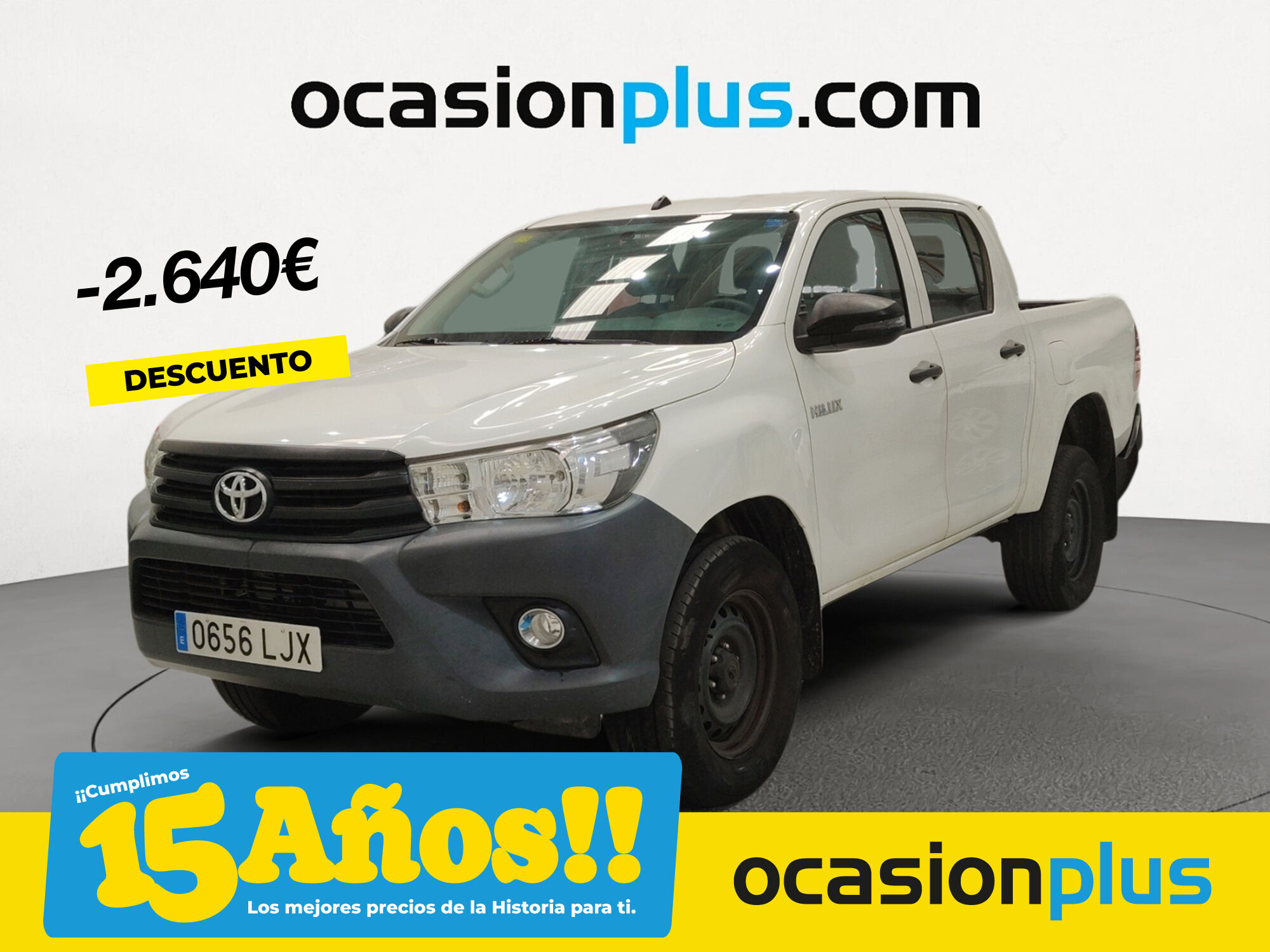 TOYOTA Hilux (2.4 D-4D Doble Cabina GX 110 kW (150 CV)) en Madrid