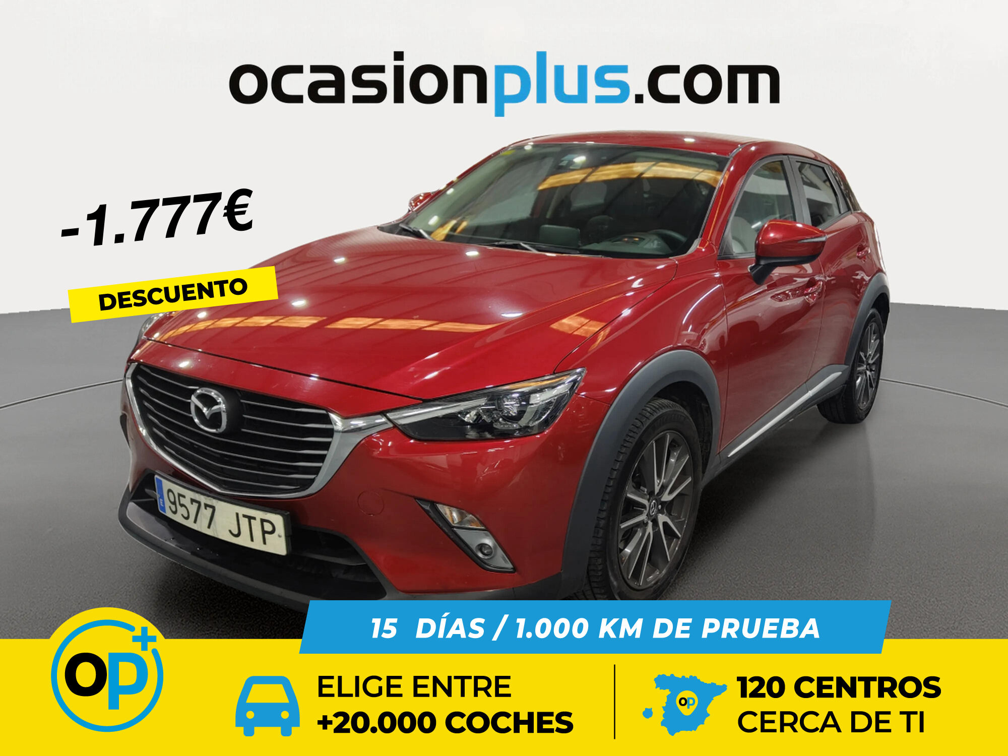 MAZDA CX-3 (2.0 SKYACTIV GE Luxury 2WD AT 88 kW (120 CV)) en Madrid