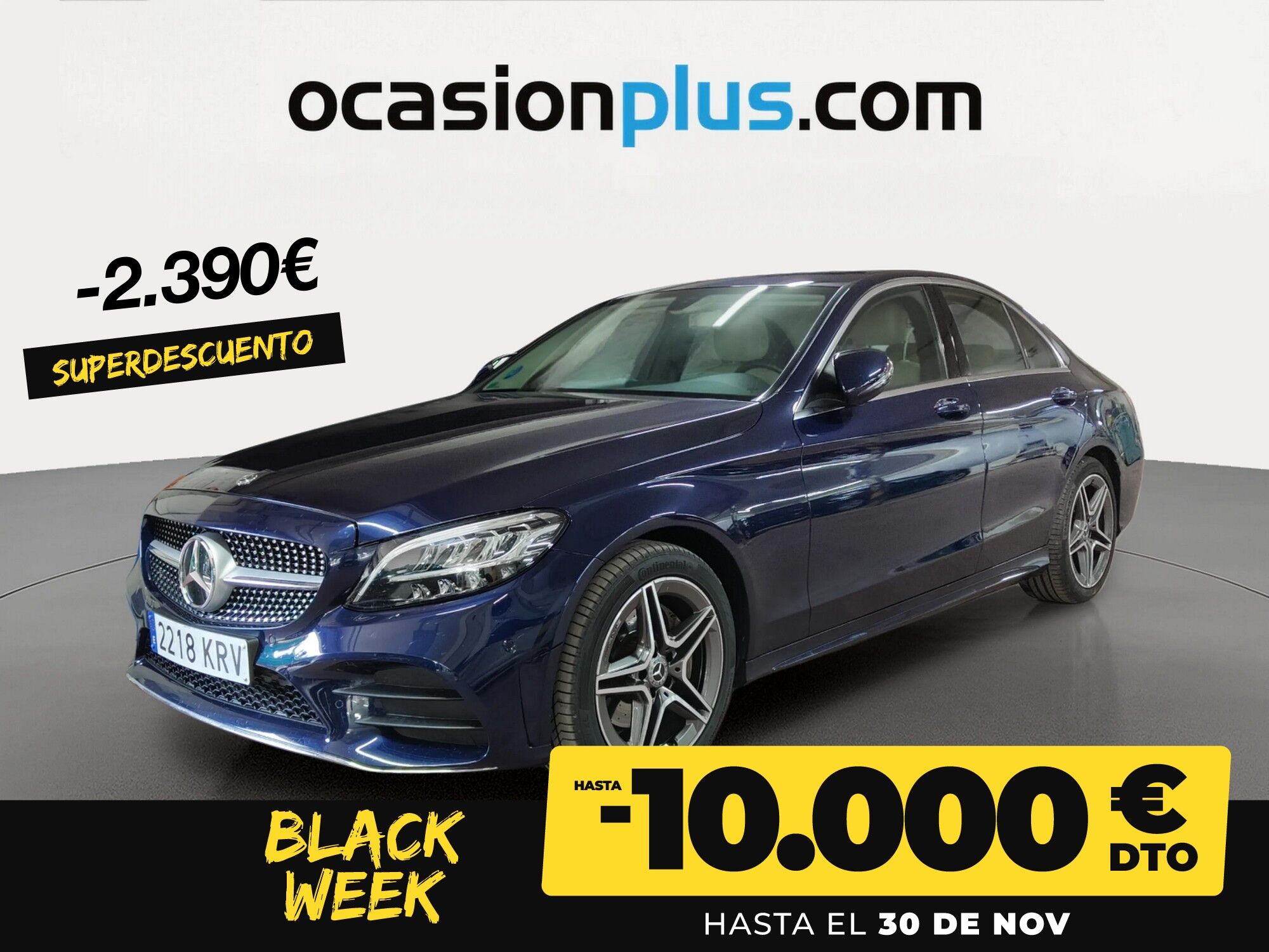 MERCEDES Clase C (200 135 kW (184 CV)) en Madrid