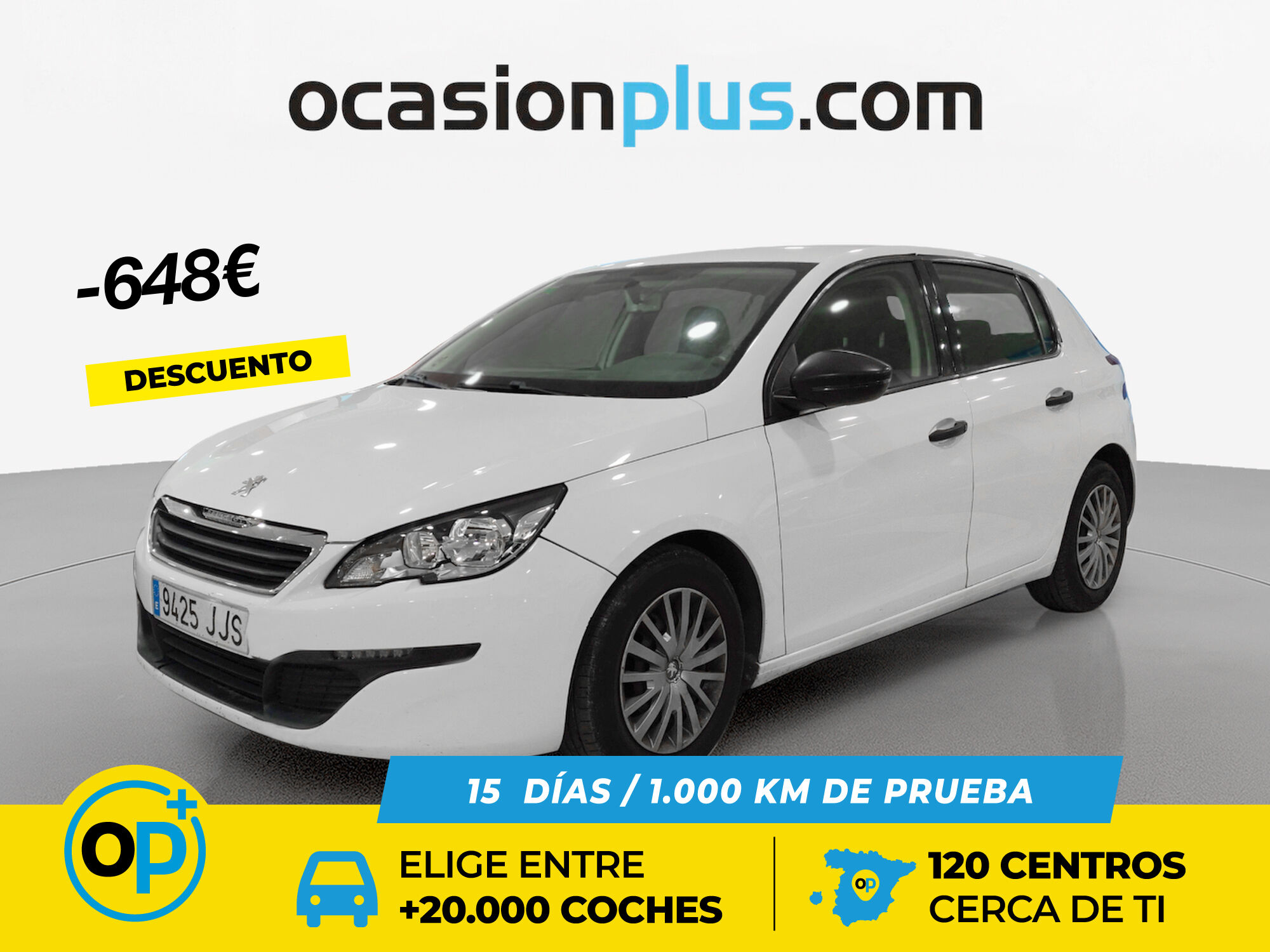 PEUGEOT 308 (1.6 HDI FAP Access 68 kW (92 CV)) en Madrid