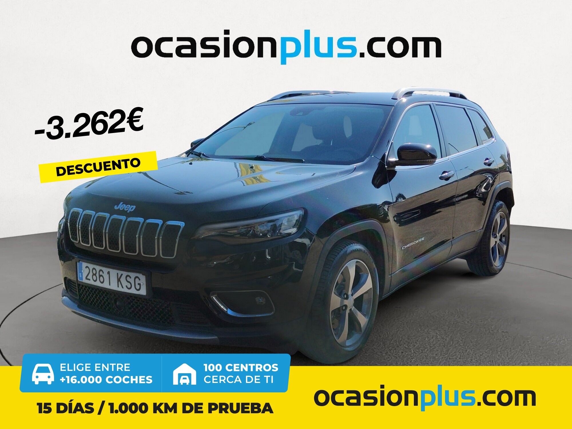 JEEP Cherokee (2.2 CRD Limited FWD 9AT 143 kW (195 CV)) en Madrid