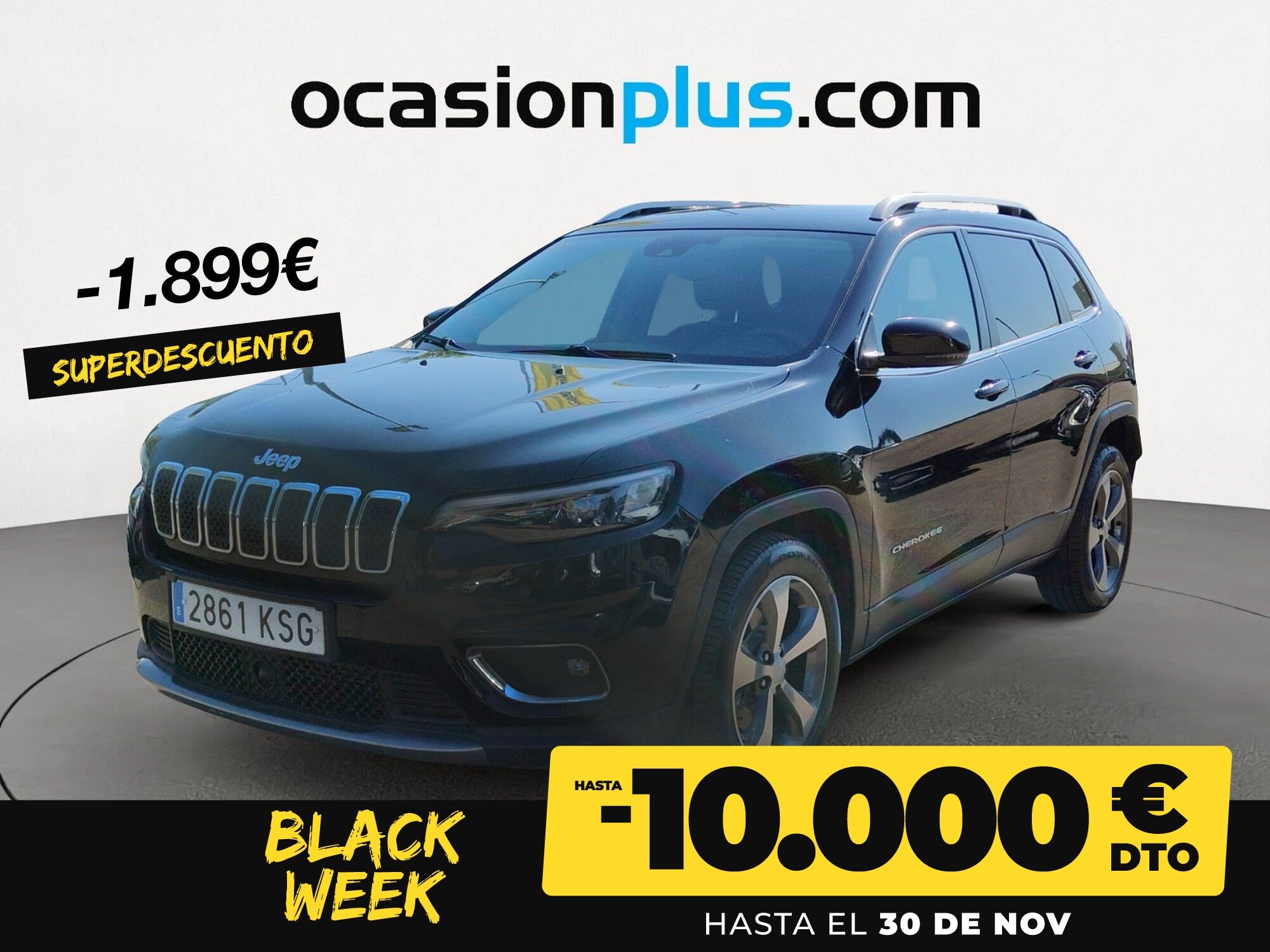 JEEP Cherokee (2.2 CRD Limited FWD 9AT 143 kW (195 CV)) en Madrid