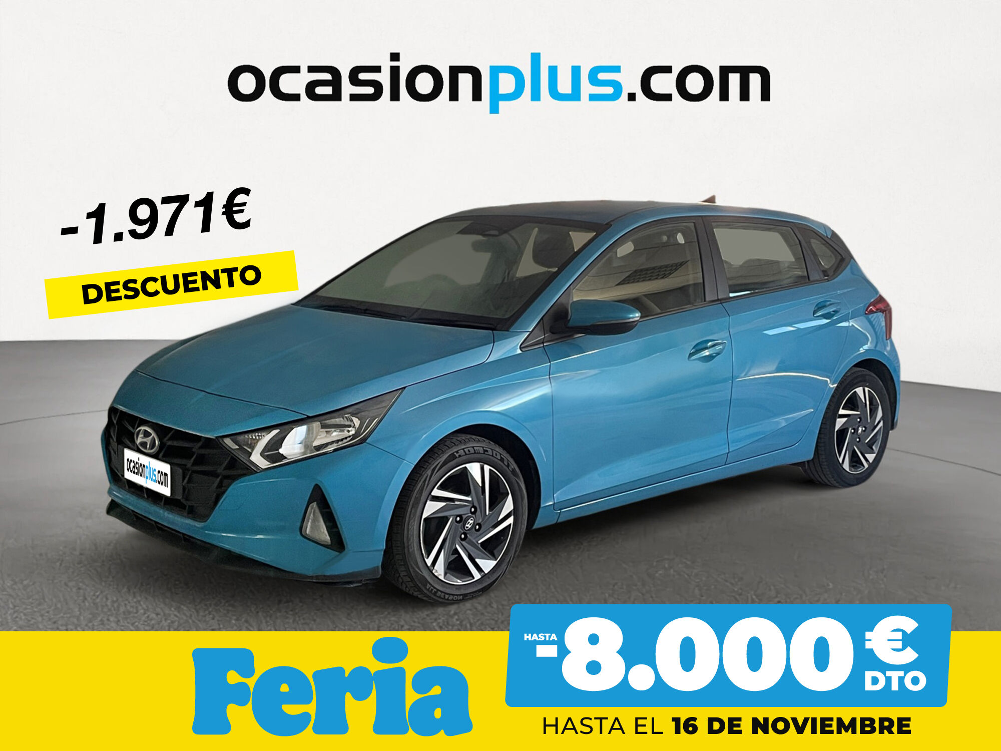 HYUNDAI i20 (1.2 MPI Klass 62 kW (84 CV)) en Madrid