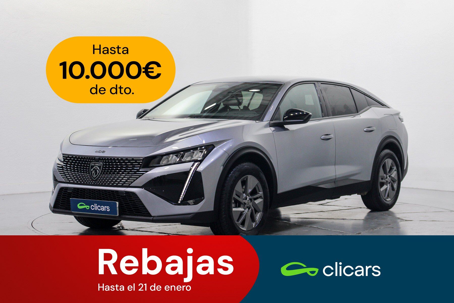 PEUGEOT 408 (408 Hybrid 180 Allure e-EAT8) en Madrid