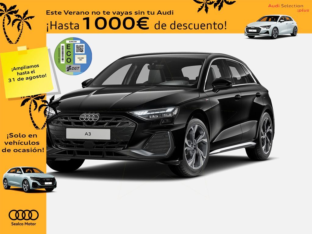 AUDI A3 (Sportback 35 TFSI Genuine S tronic) en Madrid