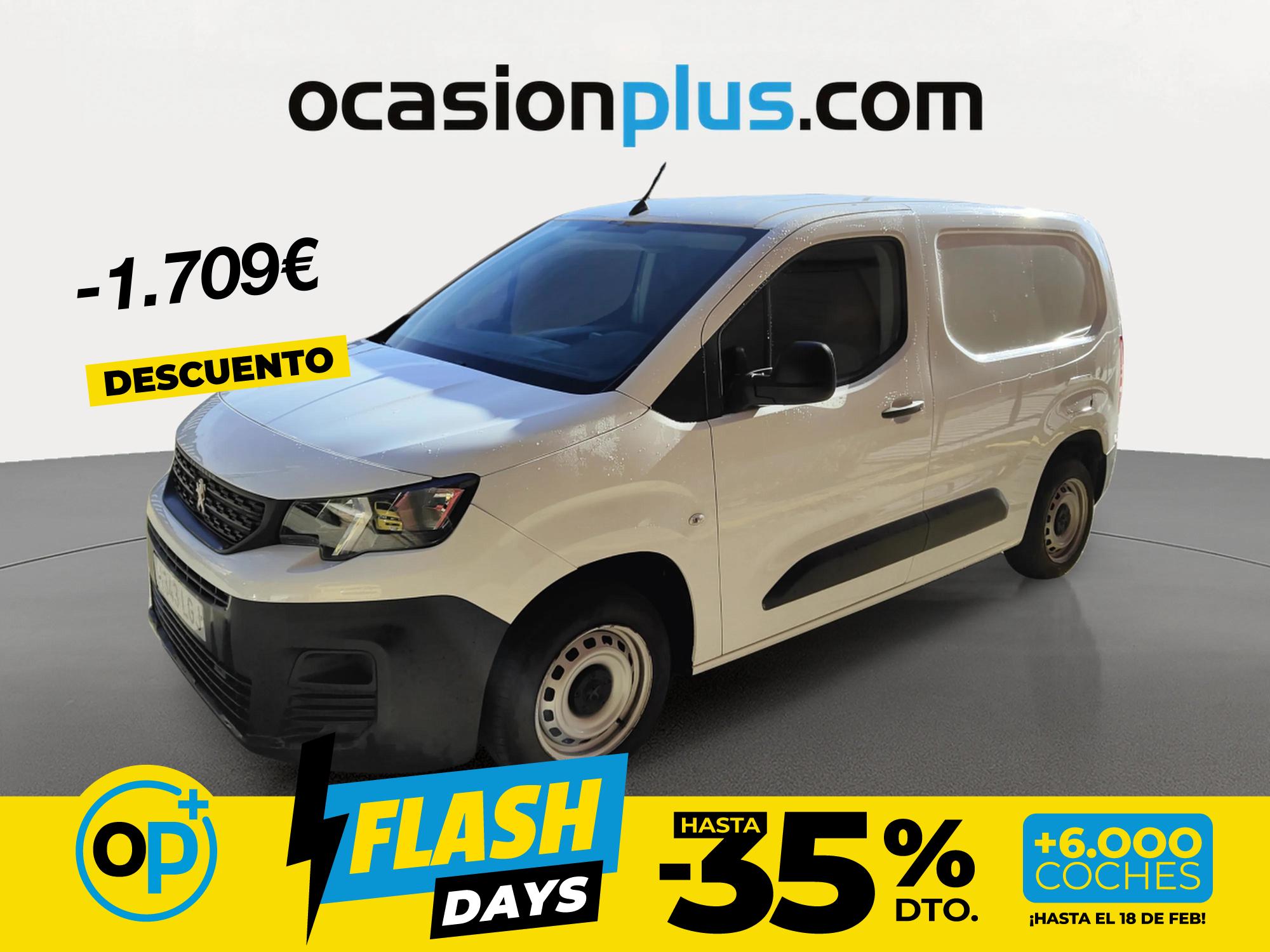 Foto del PEUGEOT Partner 1.6BlueHDI Pro Standard 600kg 75