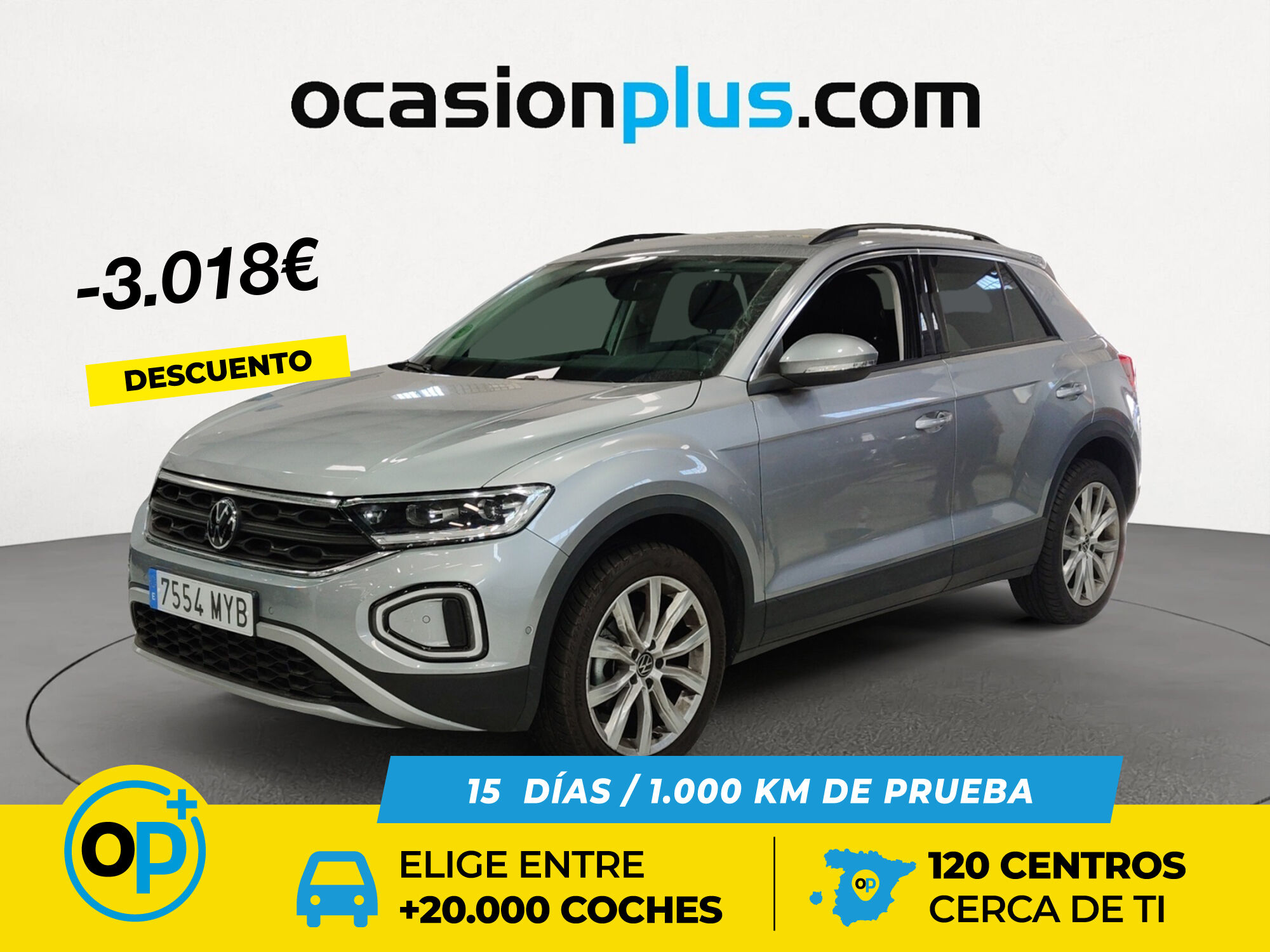 VOLKSWAGEN T-Roc (``Más`` 1.5 TSI 110 kW (150 CV) DSG) en Madrid