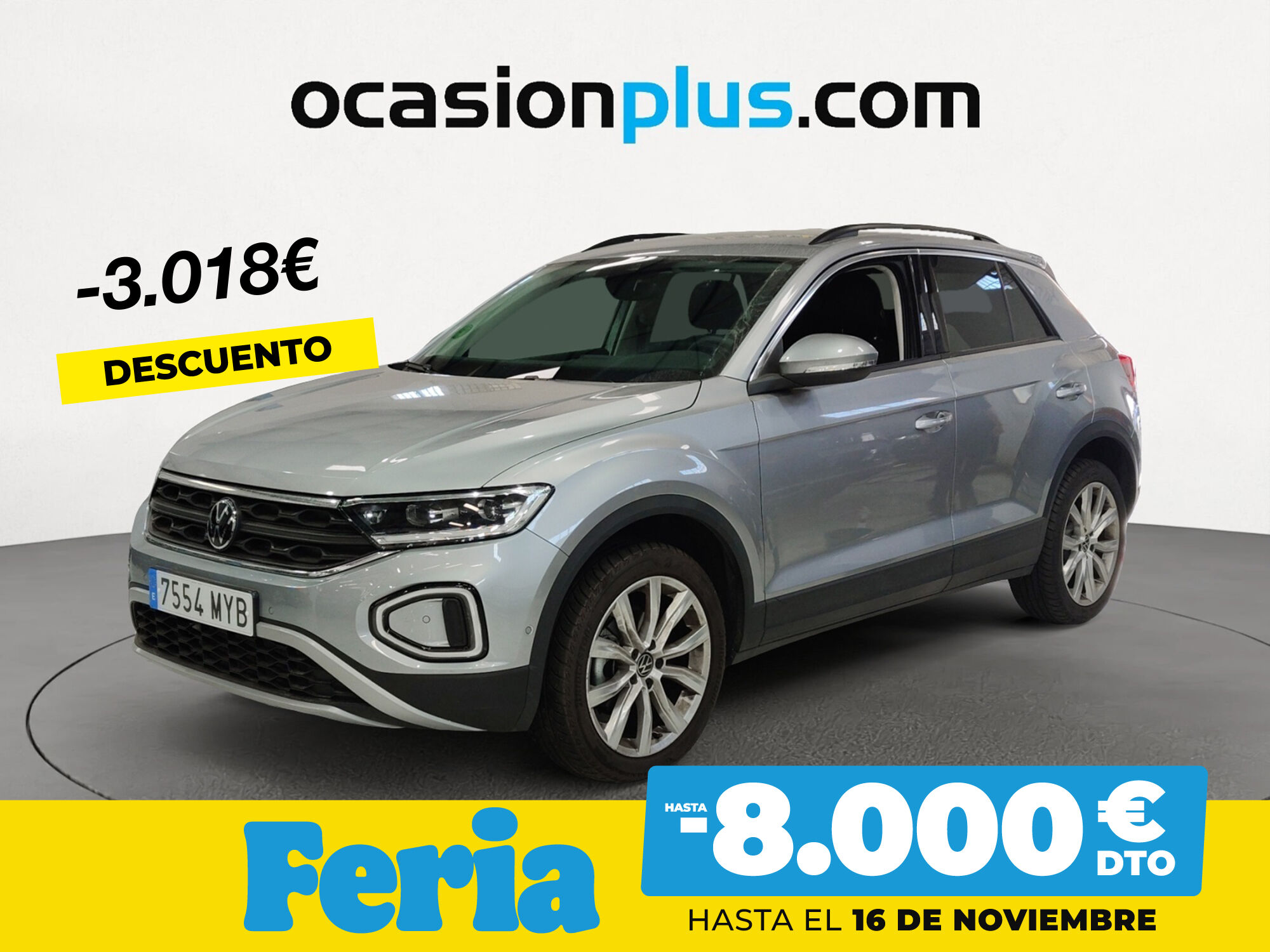 VOLKSWAGEN T-Roc (``Más`` 1.5 TSI 110 kW (150 CV) DSG) en Madrid