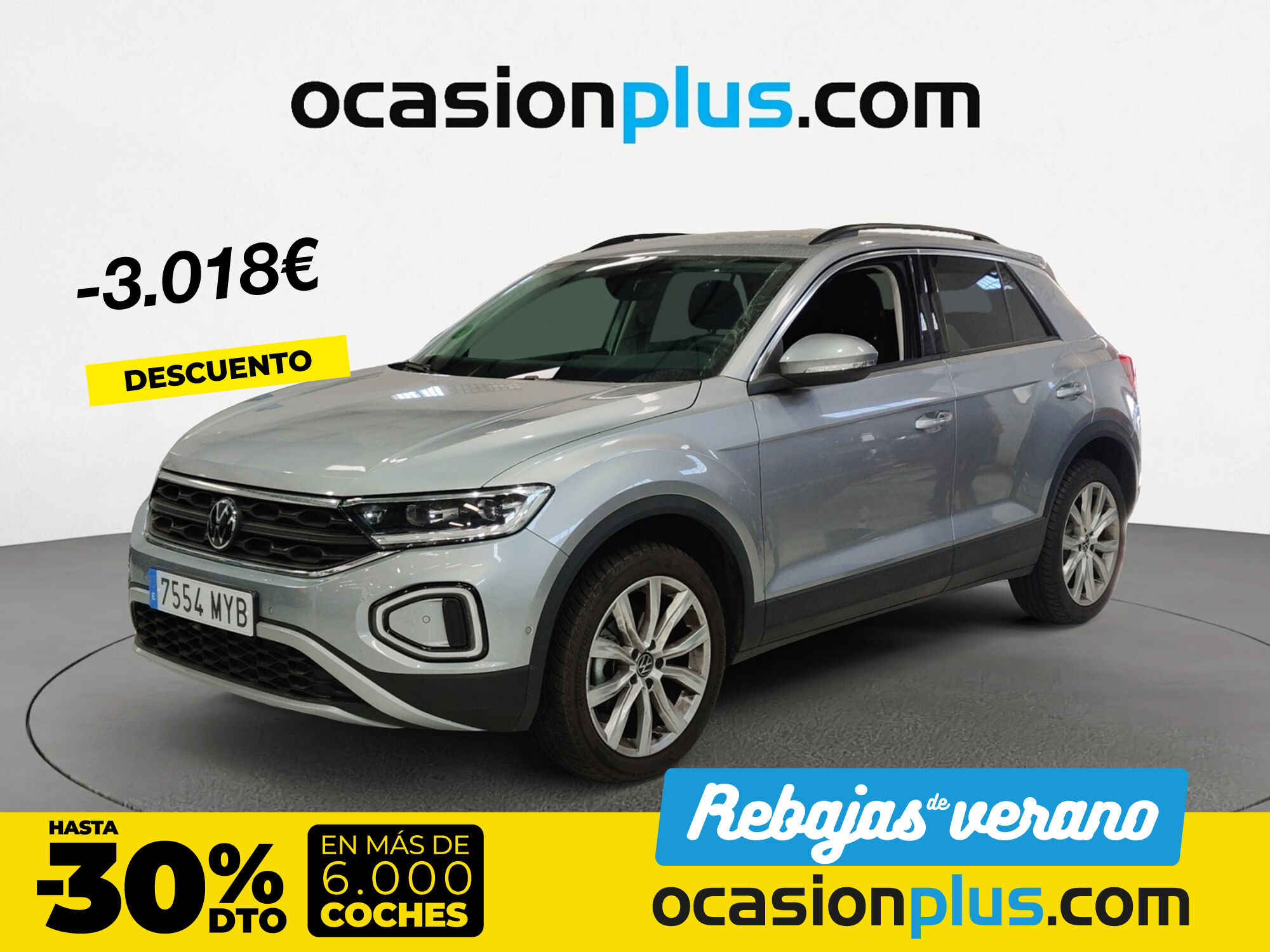 VOLKSWAGEN T-Roc (``Más`` 1.5 TSI 110 kW (150 CV) DSG) en Madrid