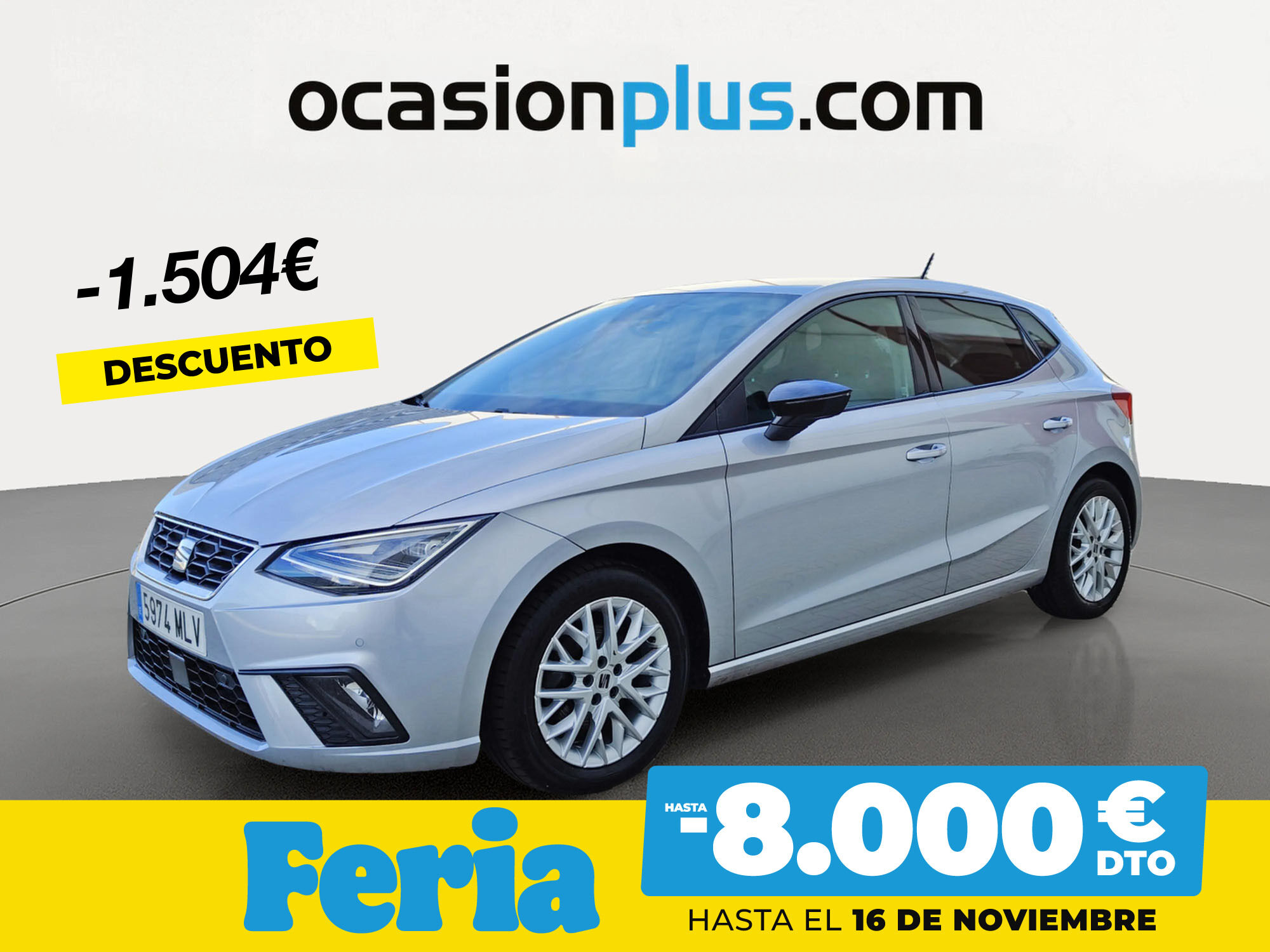 SEAT Ibiza (1.0 TSI S&S FR XL 81 kW (110 CV)) en Madrid